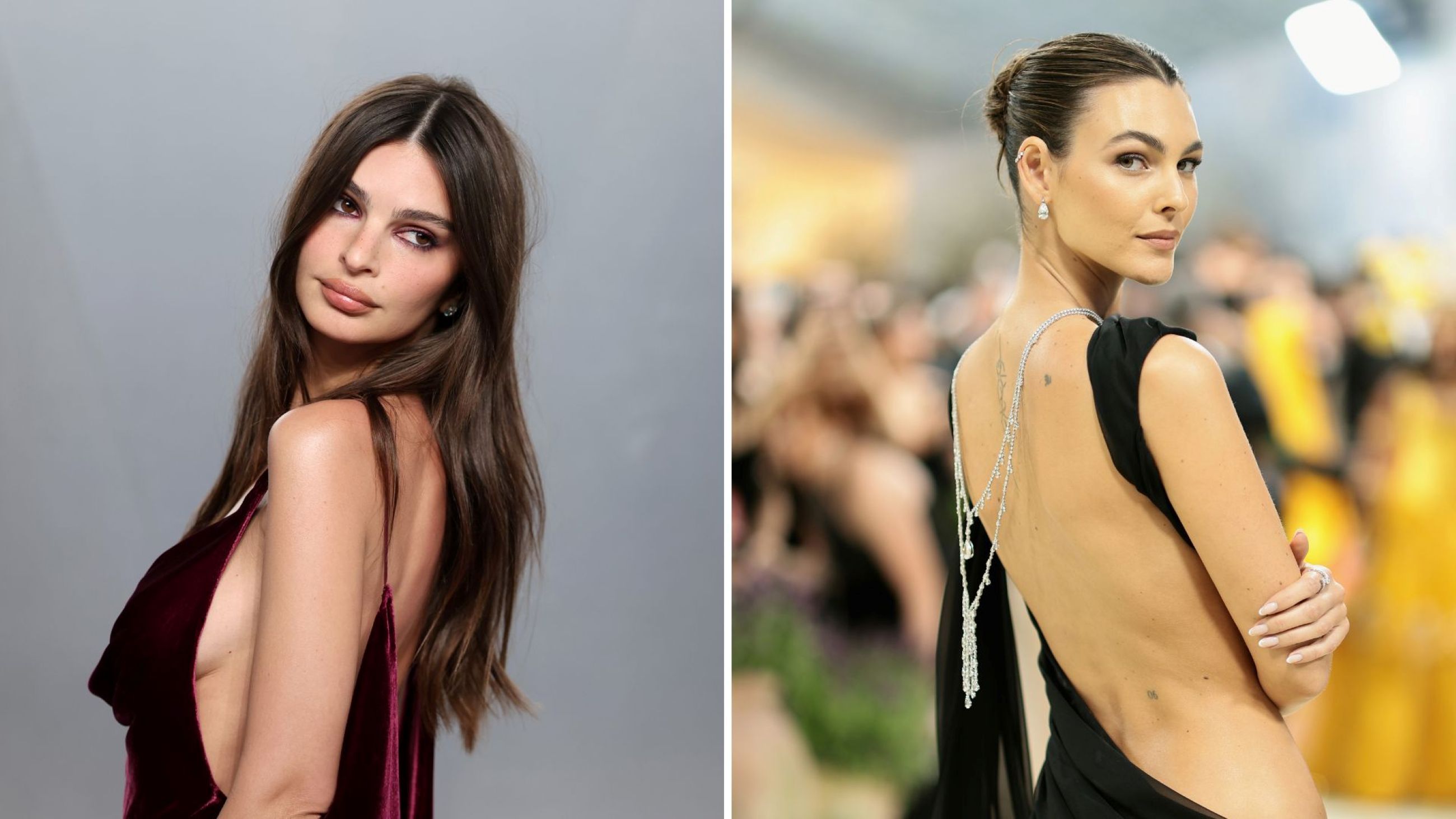A sinistra Emily Ratajkowski e a destra Vittoria Ceretti - Credits: Getty Images