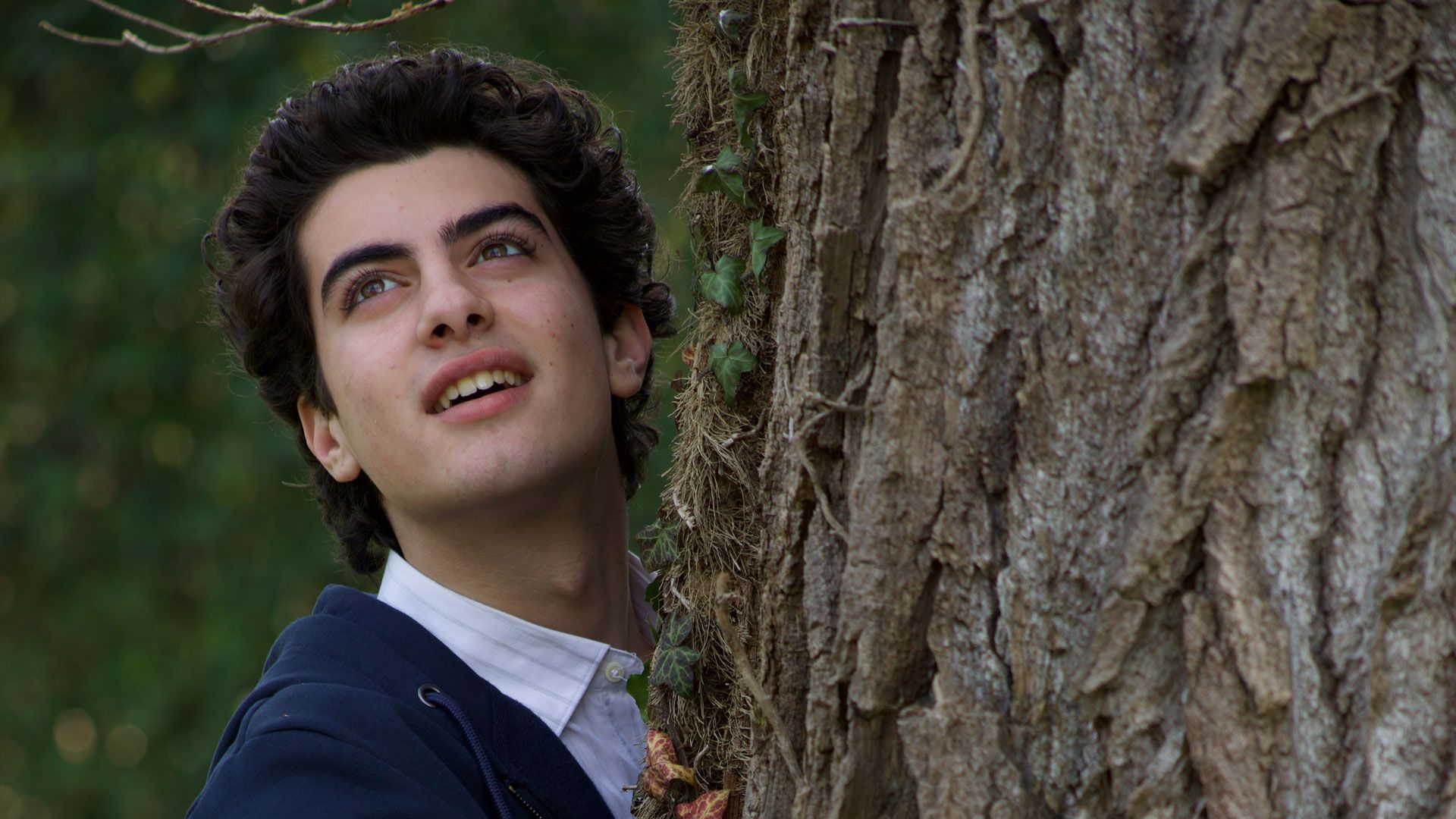 Samuele Carrino (Carlo Acutis a 15 anni) in una scena di Il mio nome è Carlo