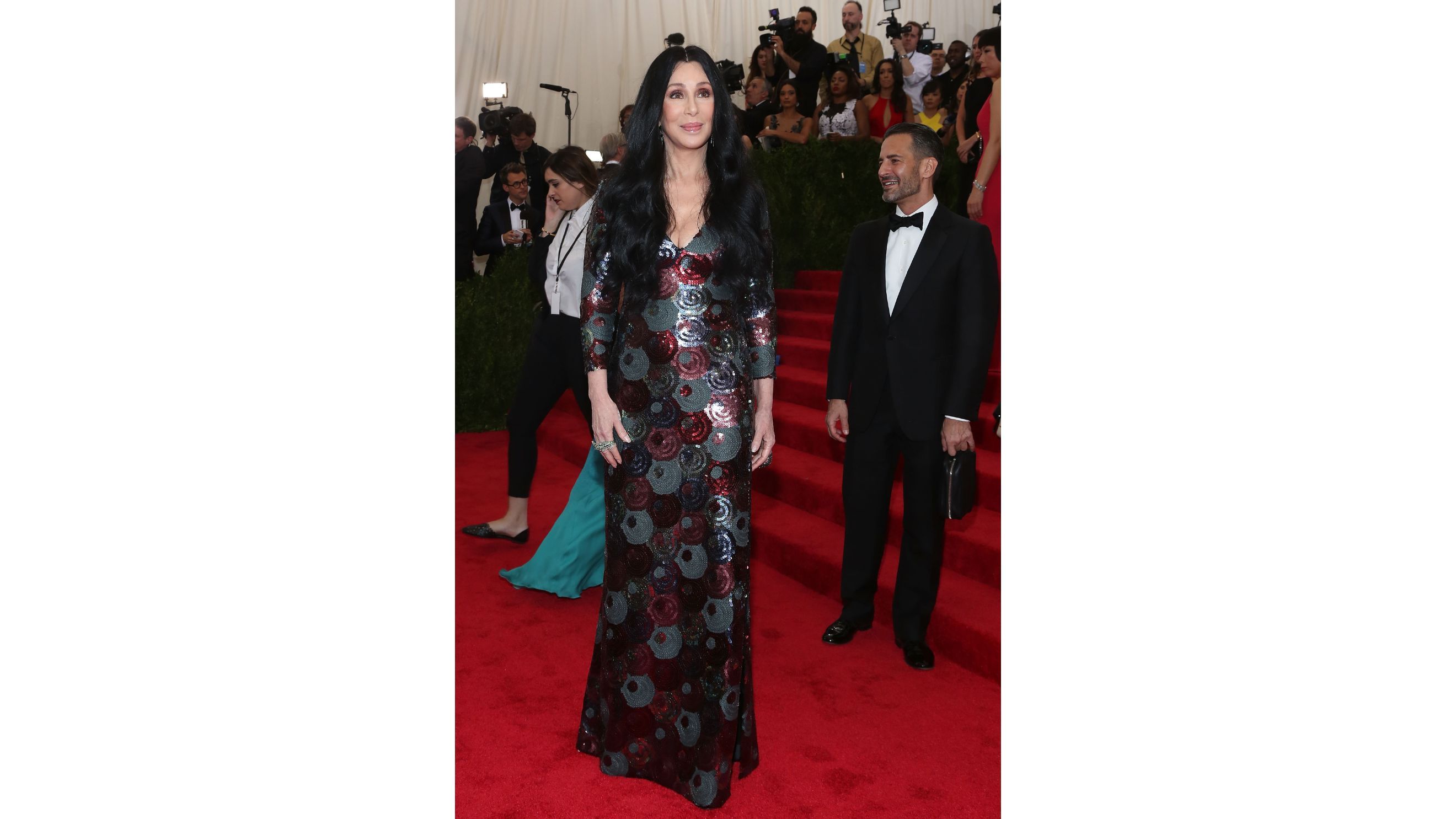Cher e Marc Jacobs partecipano a “China: Through the Looking Glass”, il Gala del Costume Institute del 2015 - Credits Getty Images