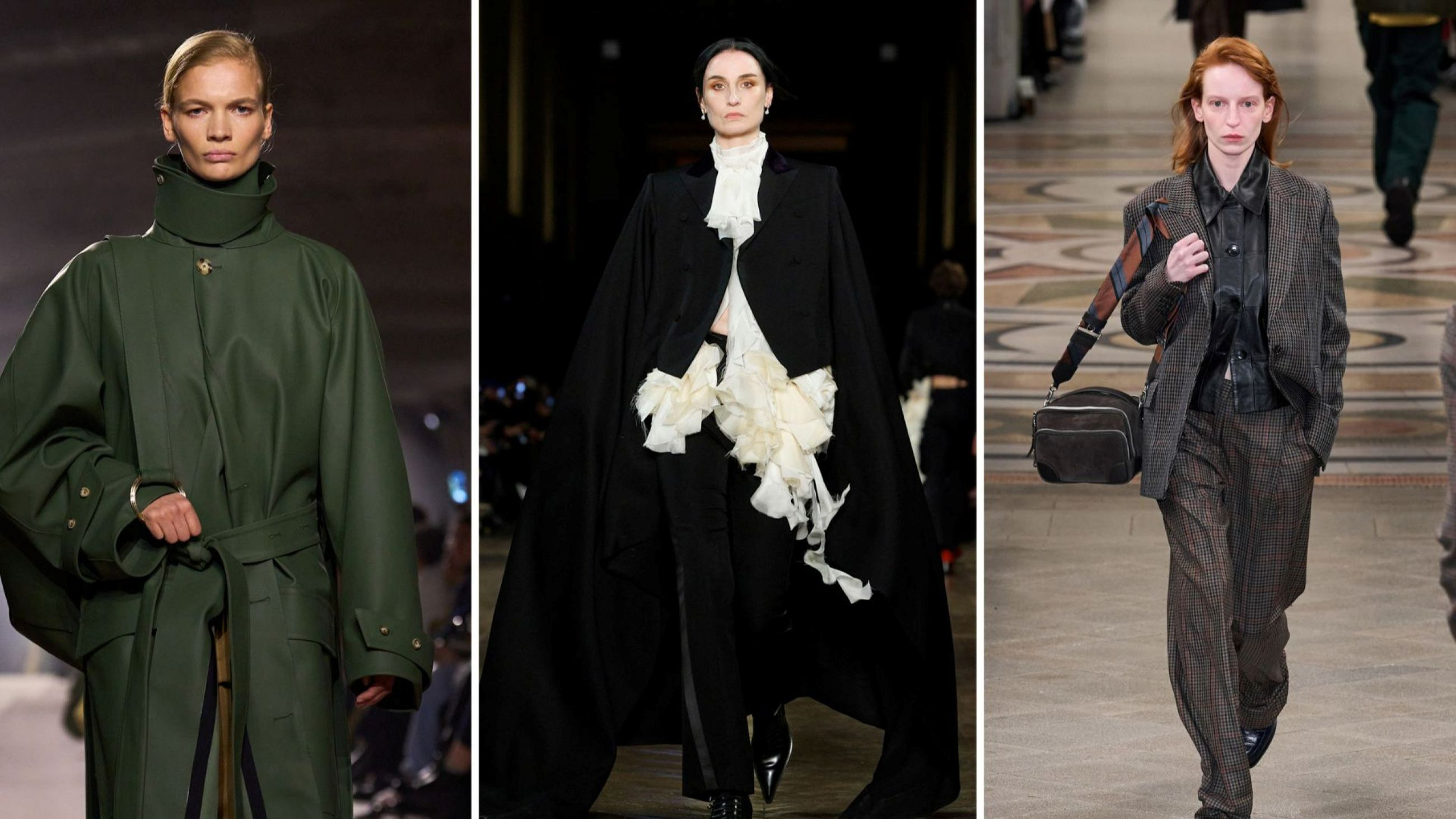 Victoria Beckham FW25; Alexander McQueen FW25; Paul Smith FW25 - Credits: Launchmetrics.com/Spotlight