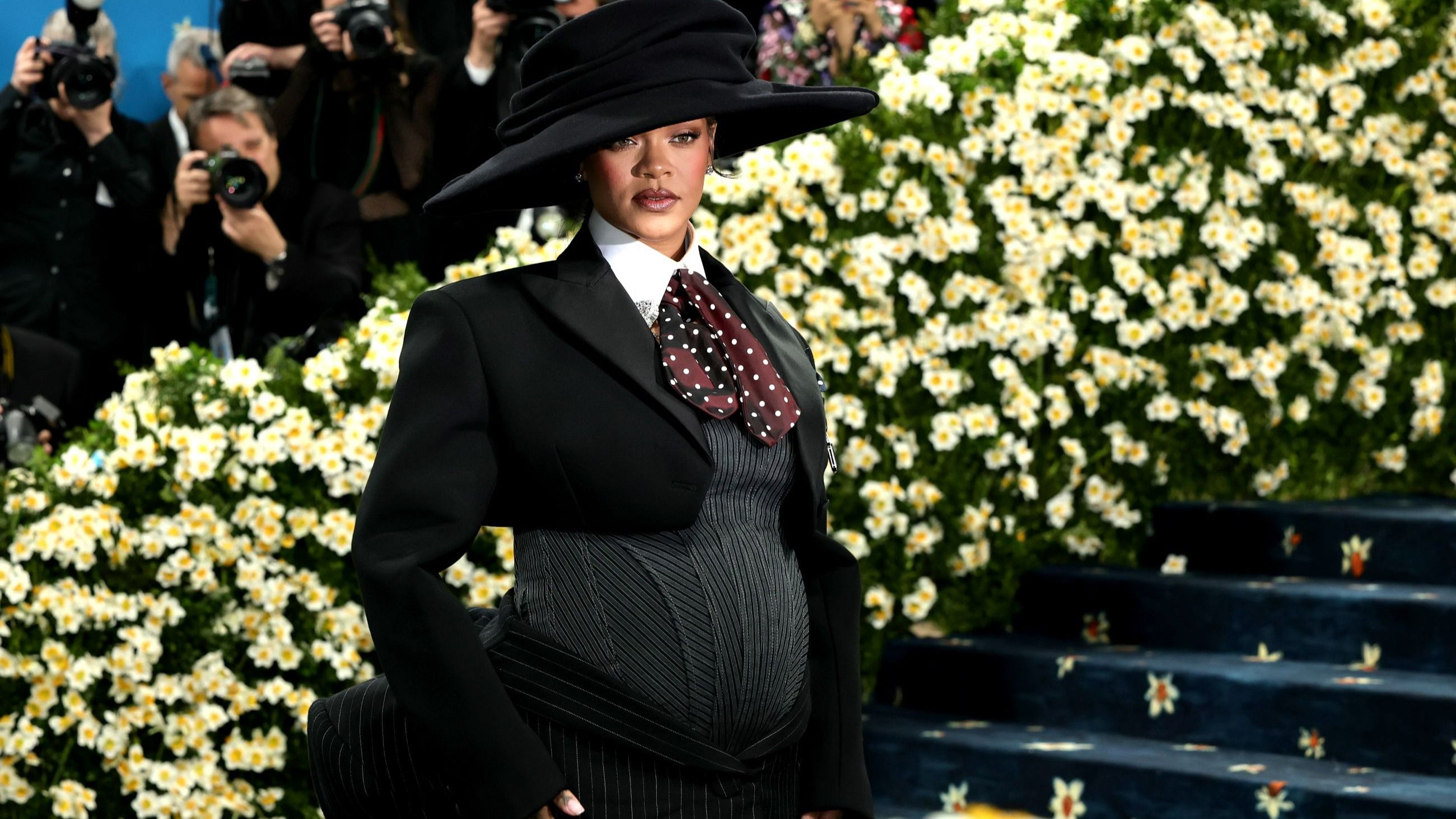 Rihanna partecipa al Met Gala 2025, New York - Credits Getty Images 