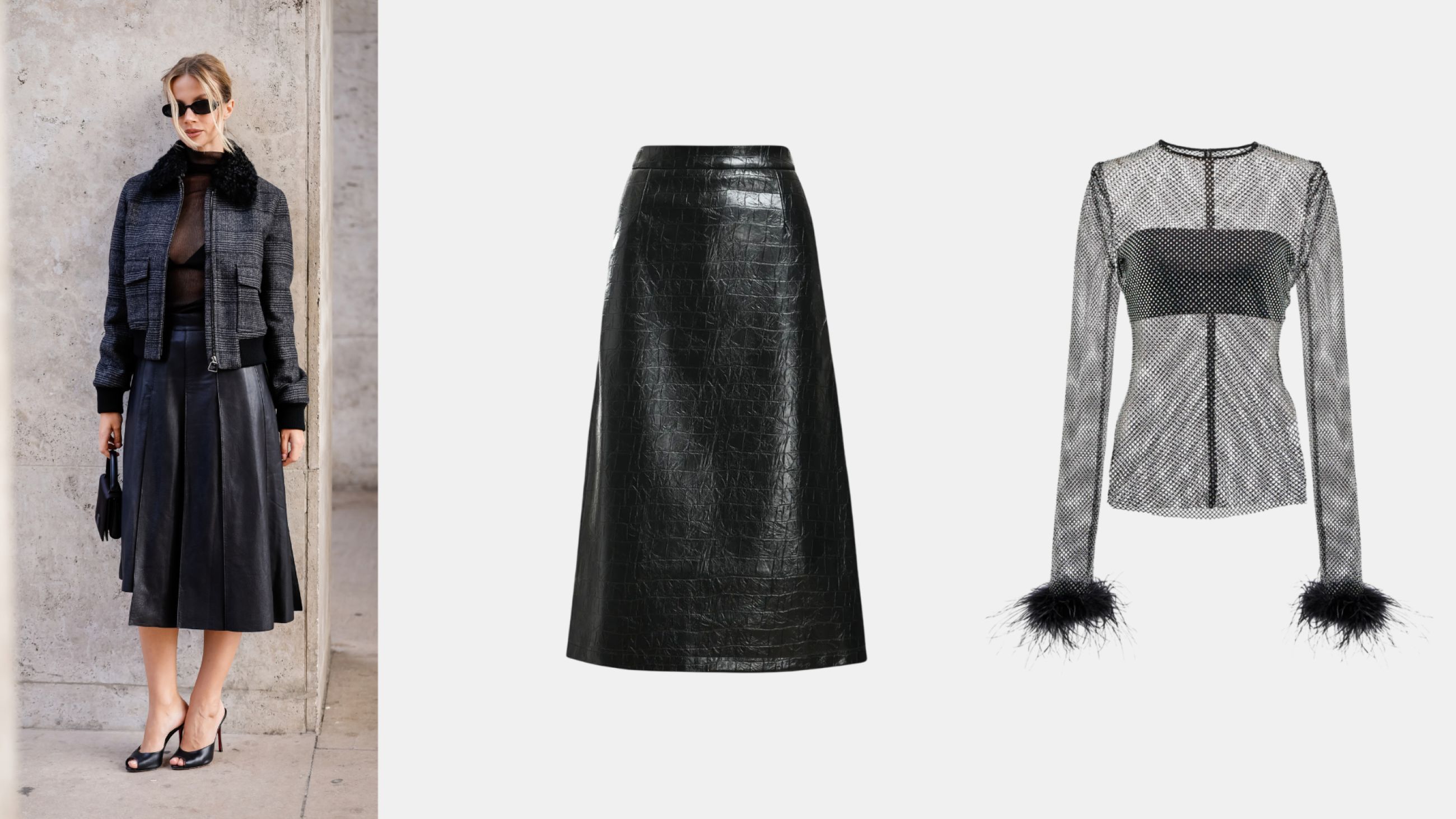 Da sinistra: Credits Getty Images; Gonna Essentiel Antwerp; Maglia Giuseppe Di Morabito
