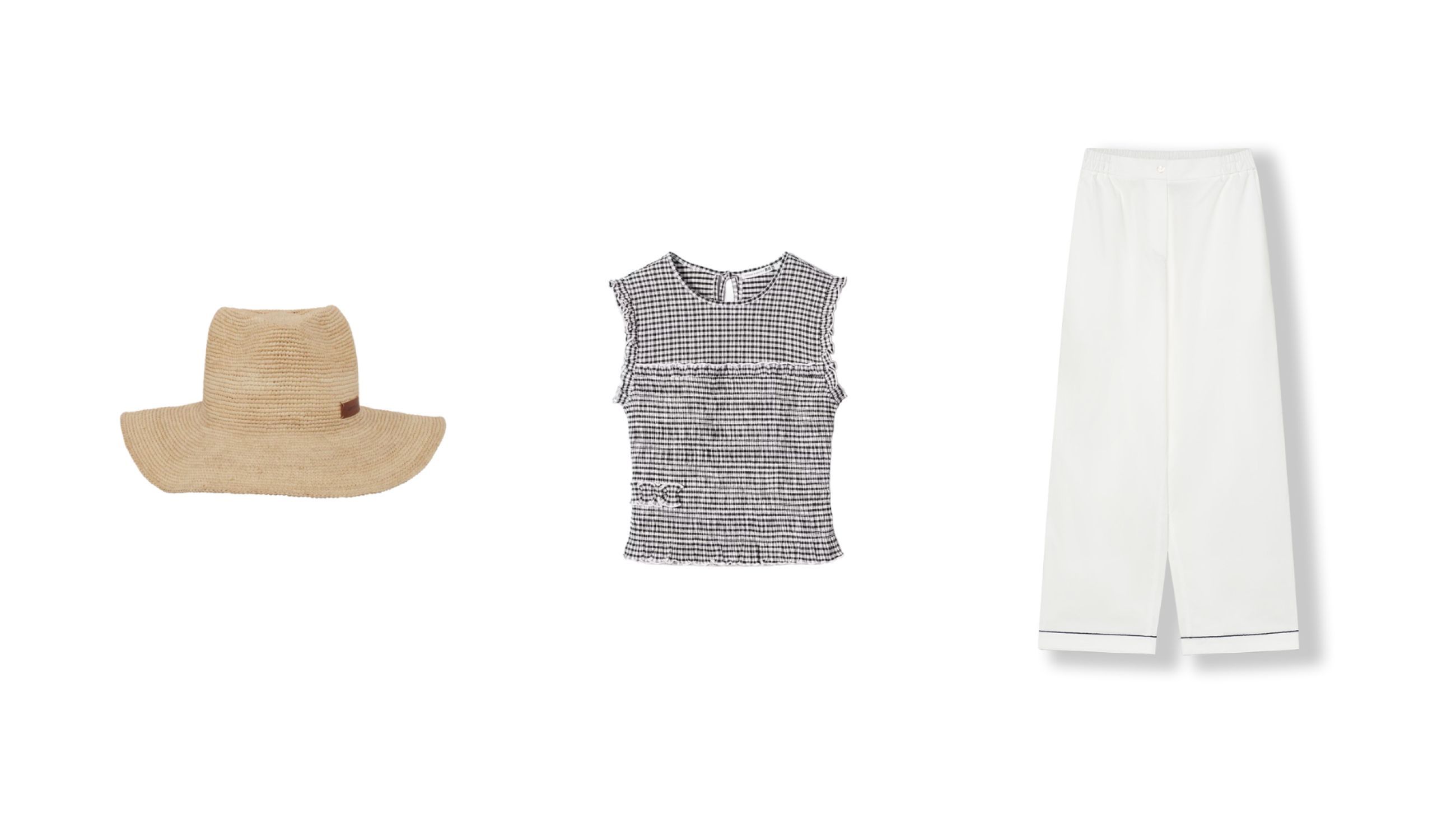 Da sinistra: Longchamp, Uniqlo x Cecilie Bahnsen, forte_forte