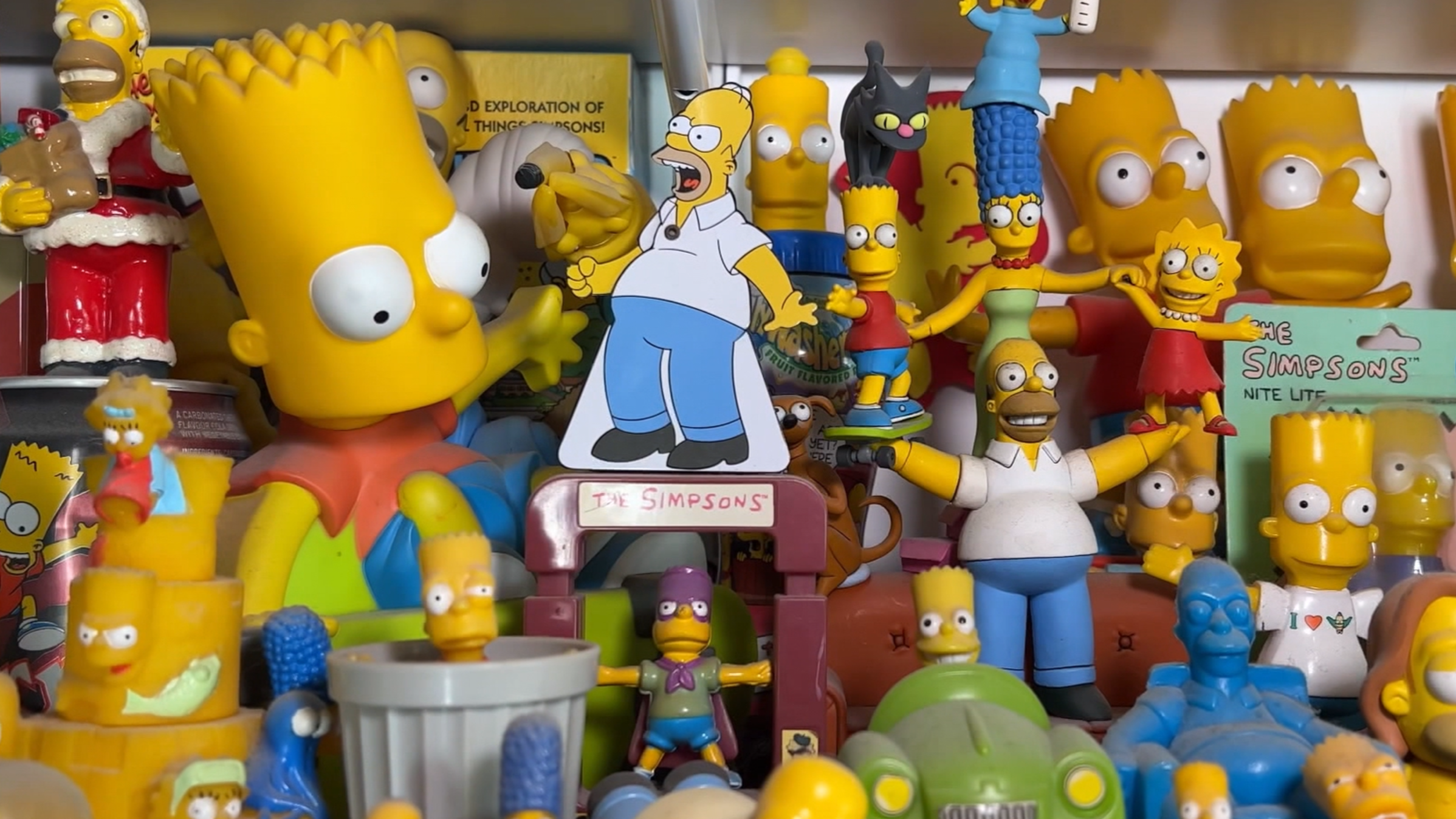 Una collezione da 2000 pezzi dei Simpsons (Inghilterra)
Credit: Getty Images