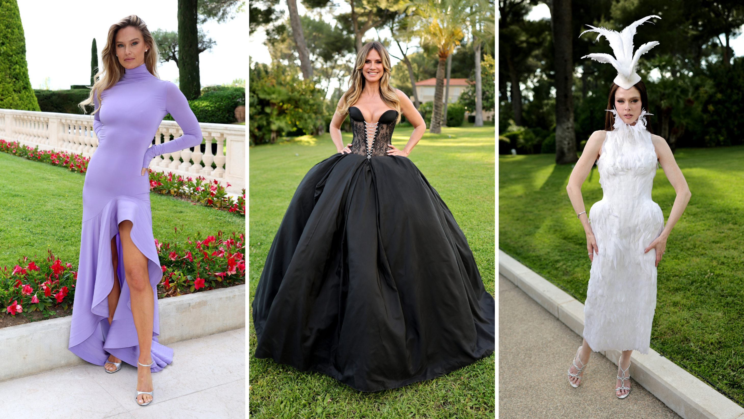 Da sinistra: Bar Refaeli, Heidi Klum e Coco Rocha - Crediti: Getty Images