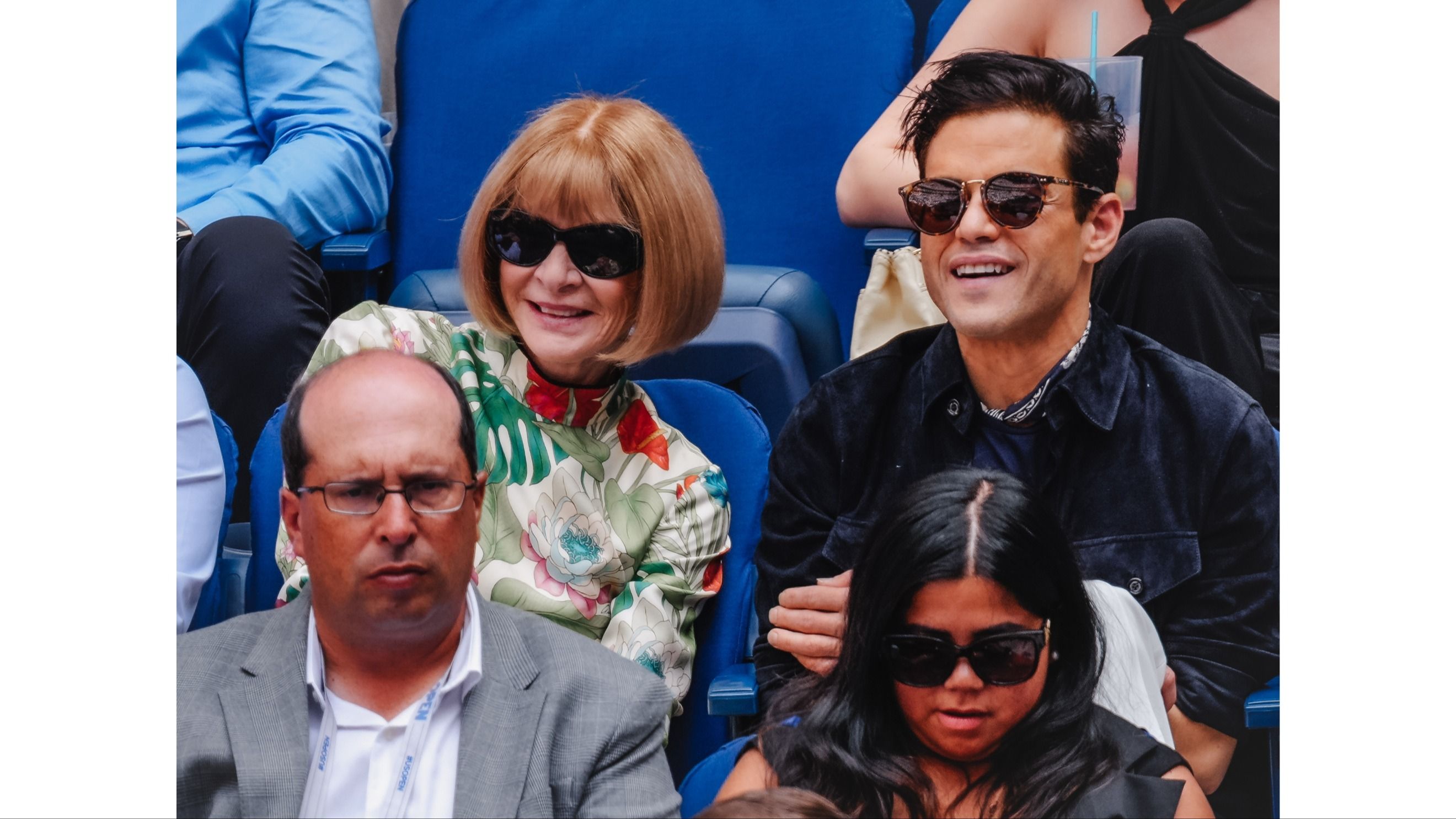 Anna Wintour e Rami Malek sono stati visti al nono giorno degli US Open Tennis Championships 2025
Credits: Getty Images
