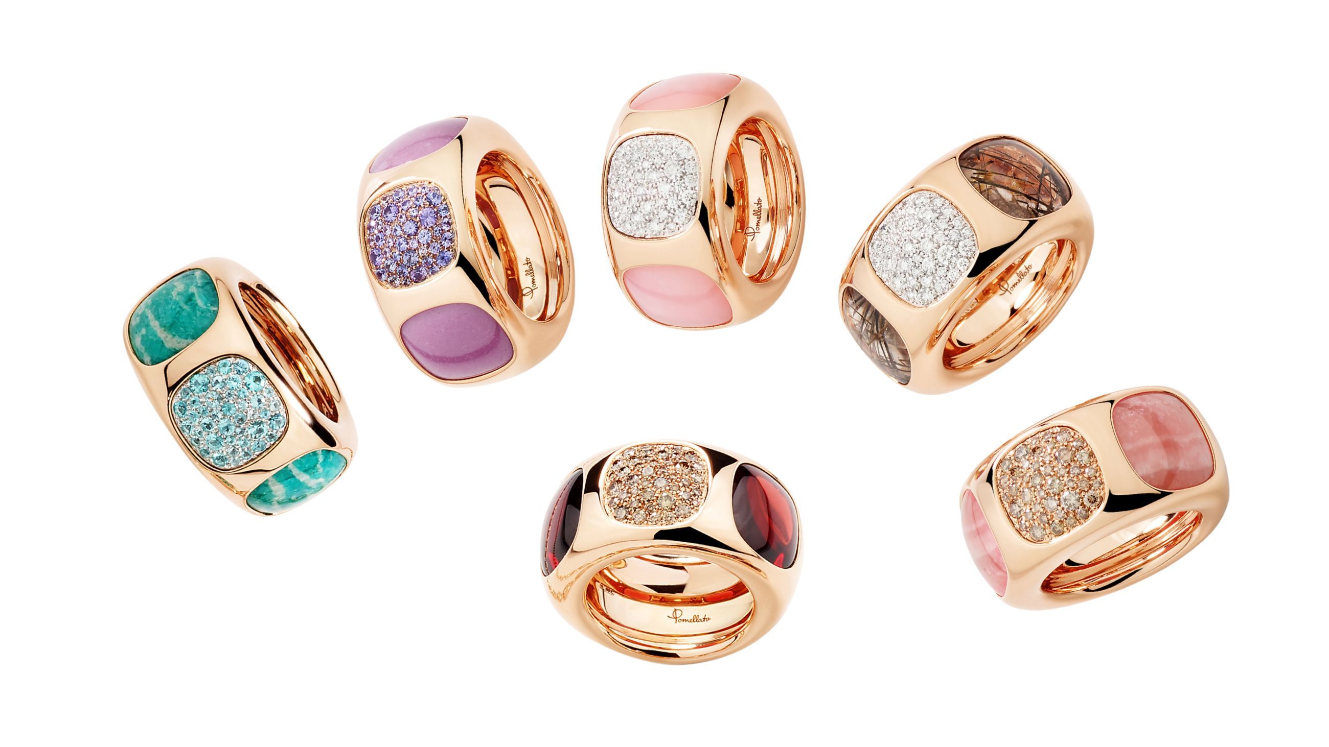 I modelli della Capsule Collection Bisanzio, Pomellato - Credits: Ufficio stampa