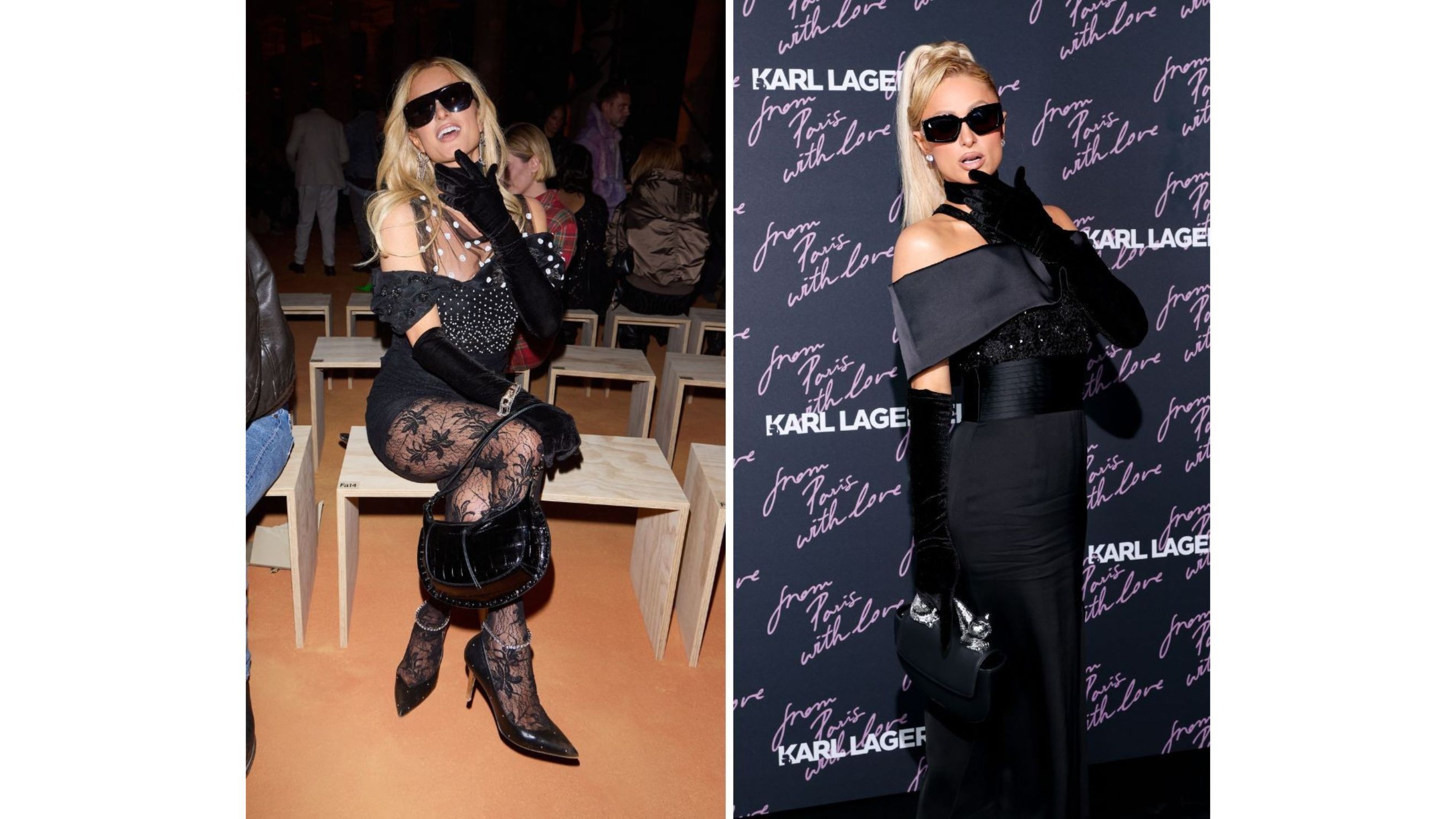 Paris Hilton alla sfilata Isabel Marant SS26 durante la Paris Fashion Week 2025; Paris Hilton partecipa al party "From Paris With Love" di Karl Lagerfeld
Credits: Getty Images