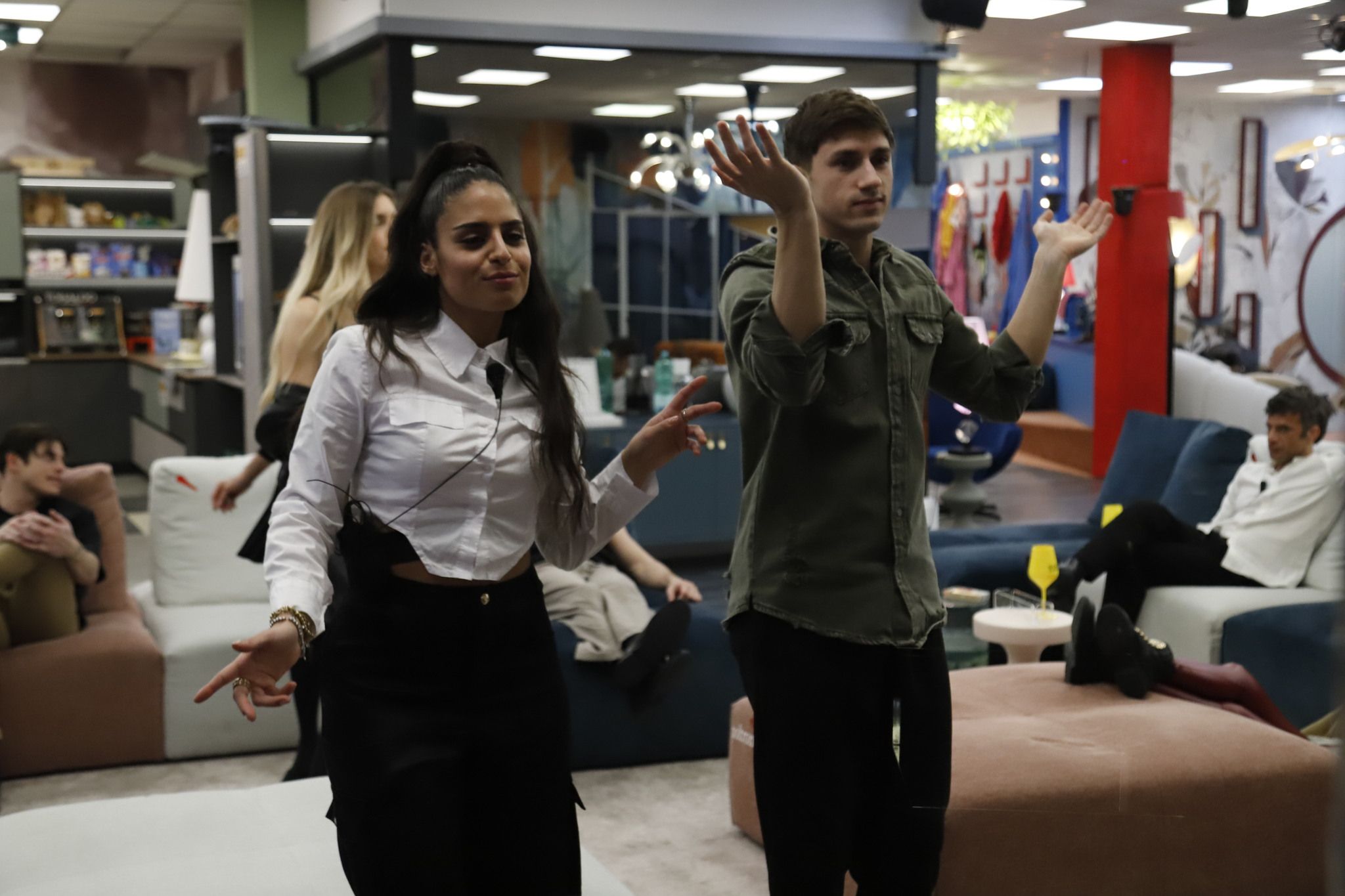 Mirko Brunetti e Perla Vatiero, i primi giorni al Grande Fratello