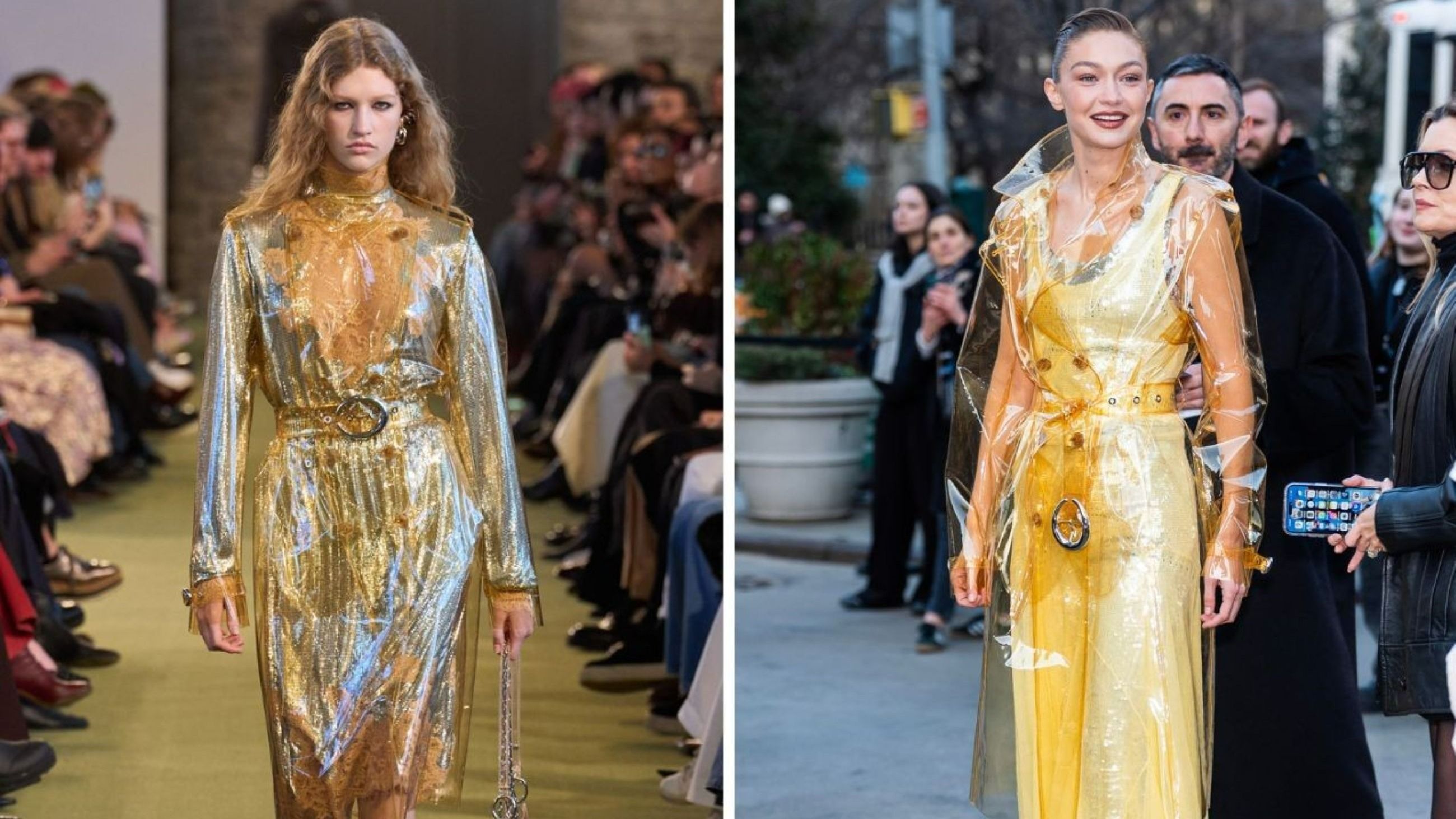 Rabanne FW25; Gigi Hadid FW25 - Credits: Launchmetrics.com/Spotlight 