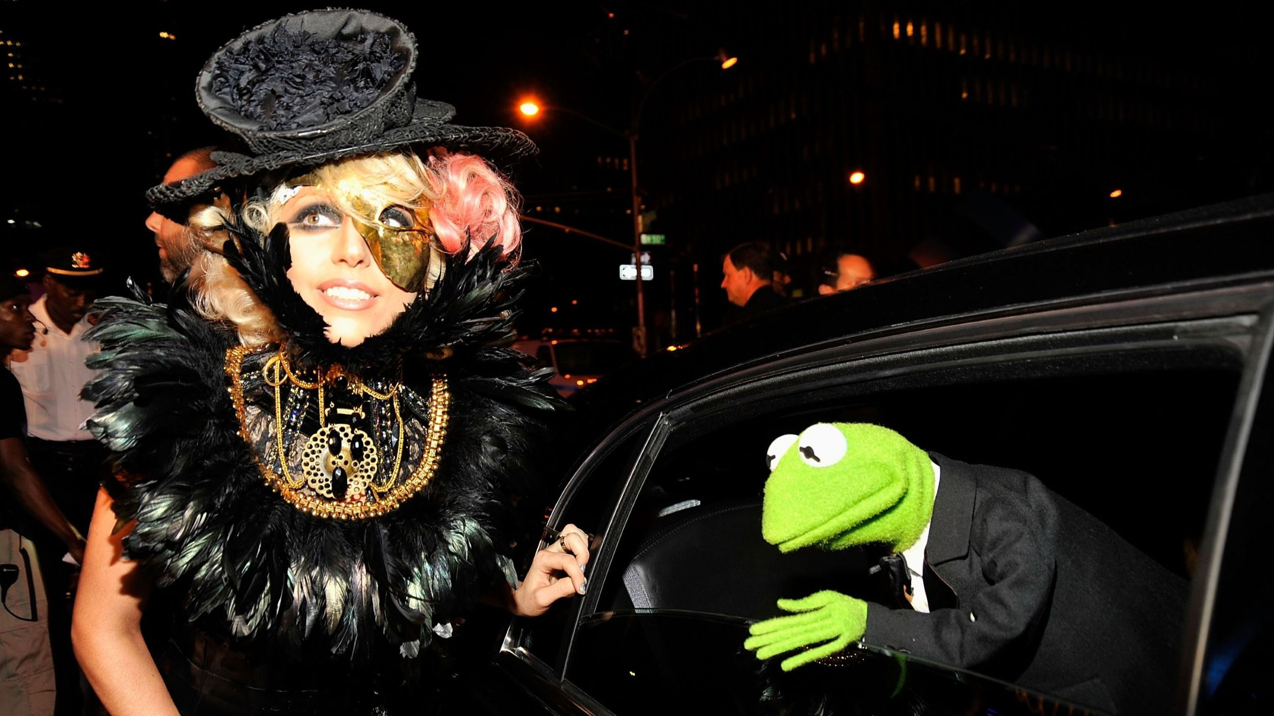 Lady Gaga e Kermit la rana partecipano agli MTV Video Music Awards 2009 al Radio City Music Hall il 13 settembre 2009 a New York City - Credits: Getty Images