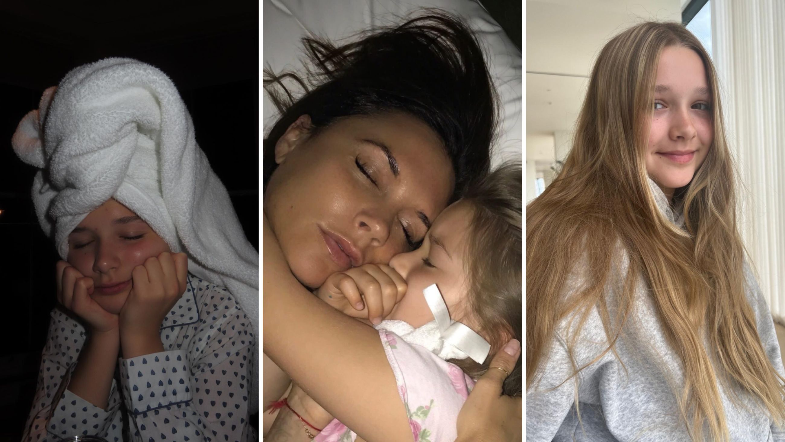 Immagini tratte dai profili di @davidbeckham e @victoriabeckham