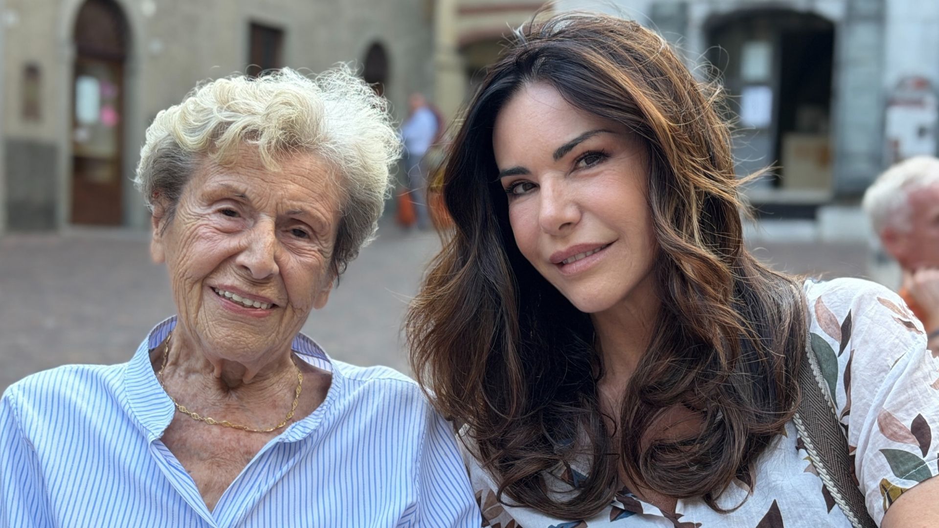 Emanuela Folliero con la mamma