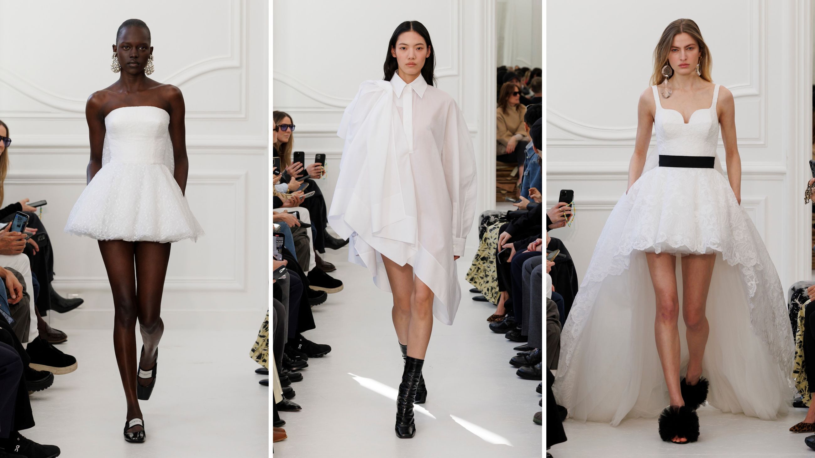 Alcuni look dalla sfilata di Givenchy FW2526 - Credits: Launchmetrics.com/Spotlight