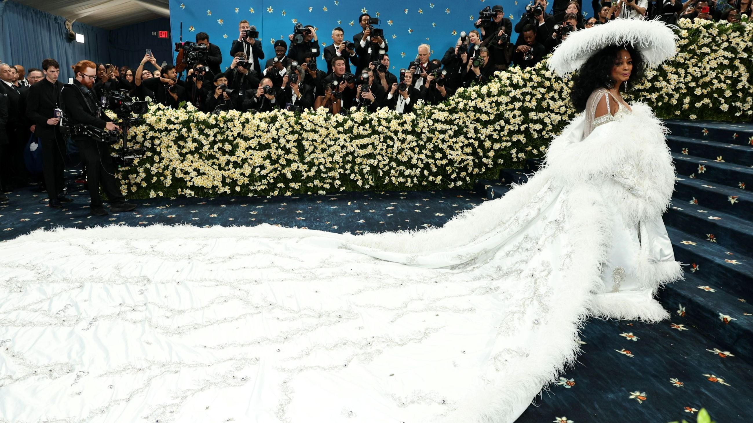 Diana Ross partecipa al Met Gala 2025 celebrando "Superfine: Tailoring Black Style" al Metropolitan Museum of Art il 5 maggio 2025 a New York City - Credits Getty Images 