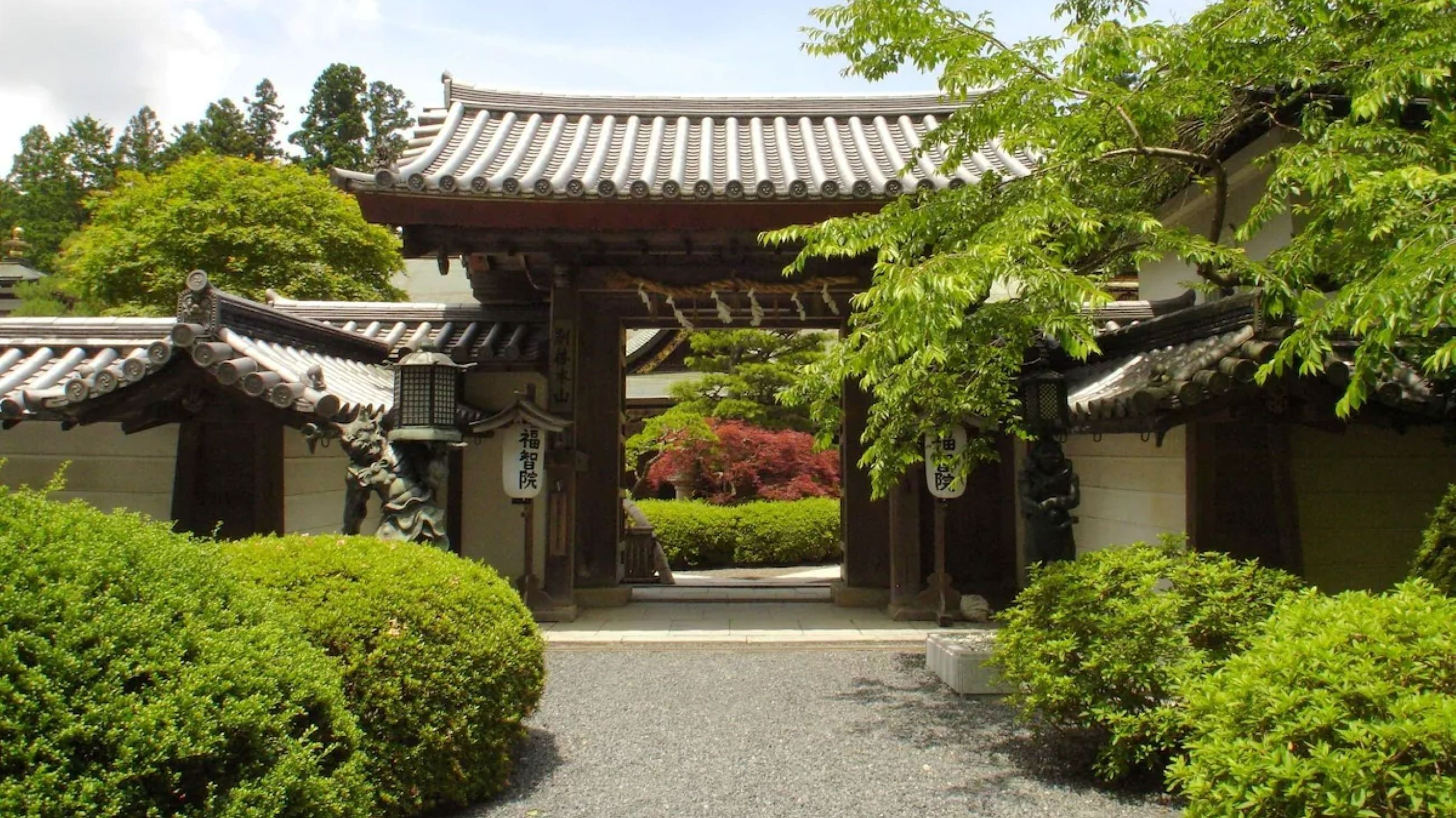Fukuchi-in, Kōya - Courtesy Press Office