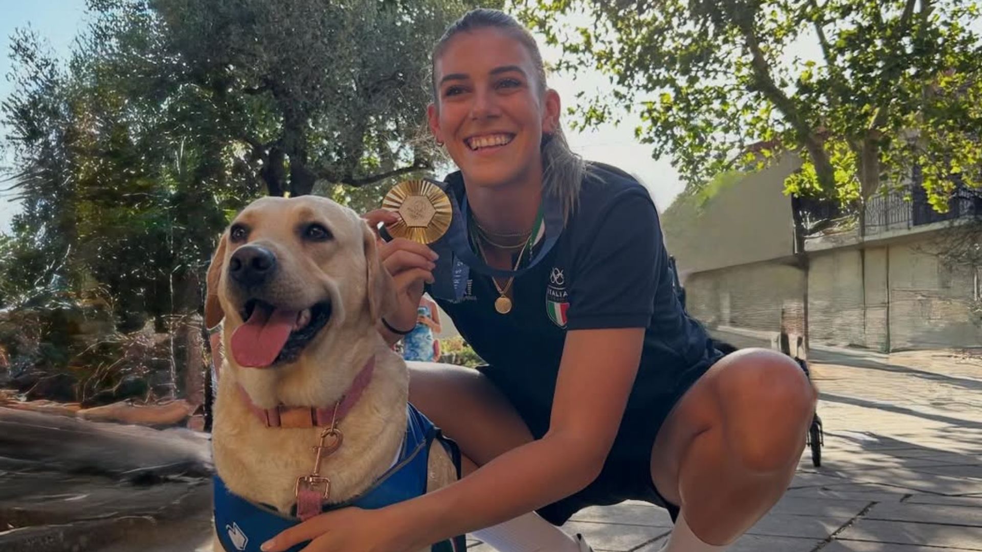 Alessia Orro con Palmita