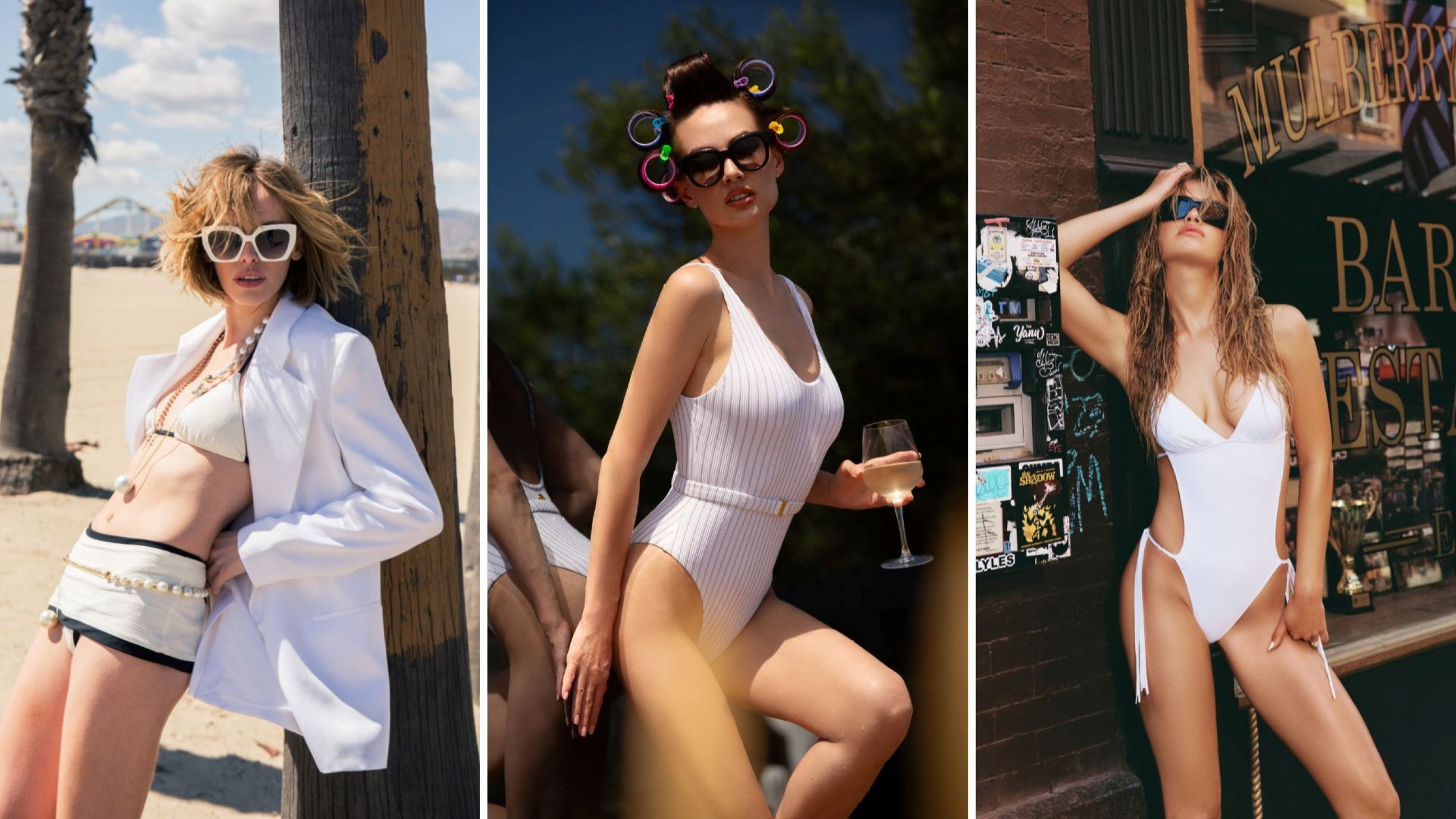 Da sinistra: Genny, Bikinville, F**K
Courtesy press office
