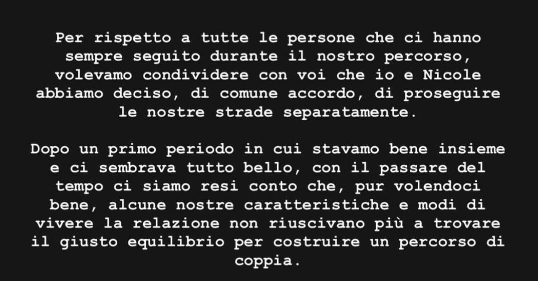 Storia Instagram Flavio Ubirti