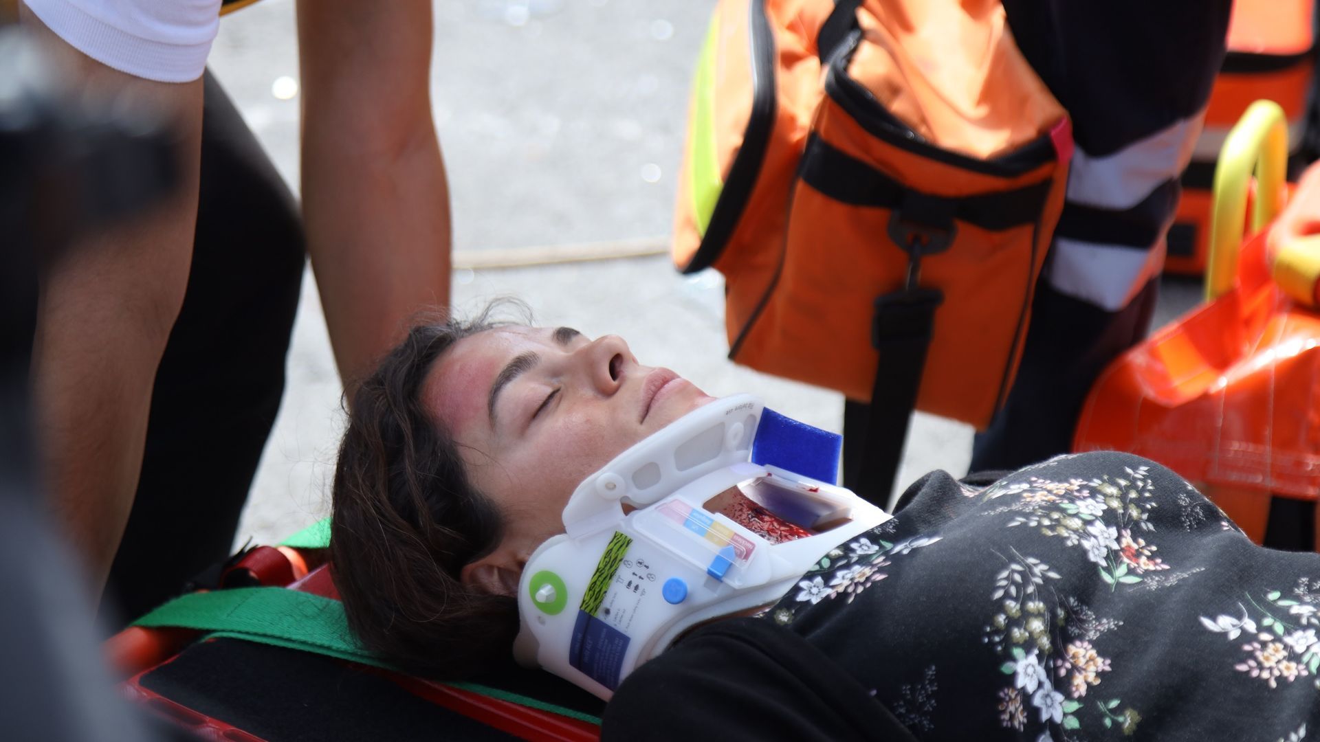 Bahar in una scena de La forza di una donna 3