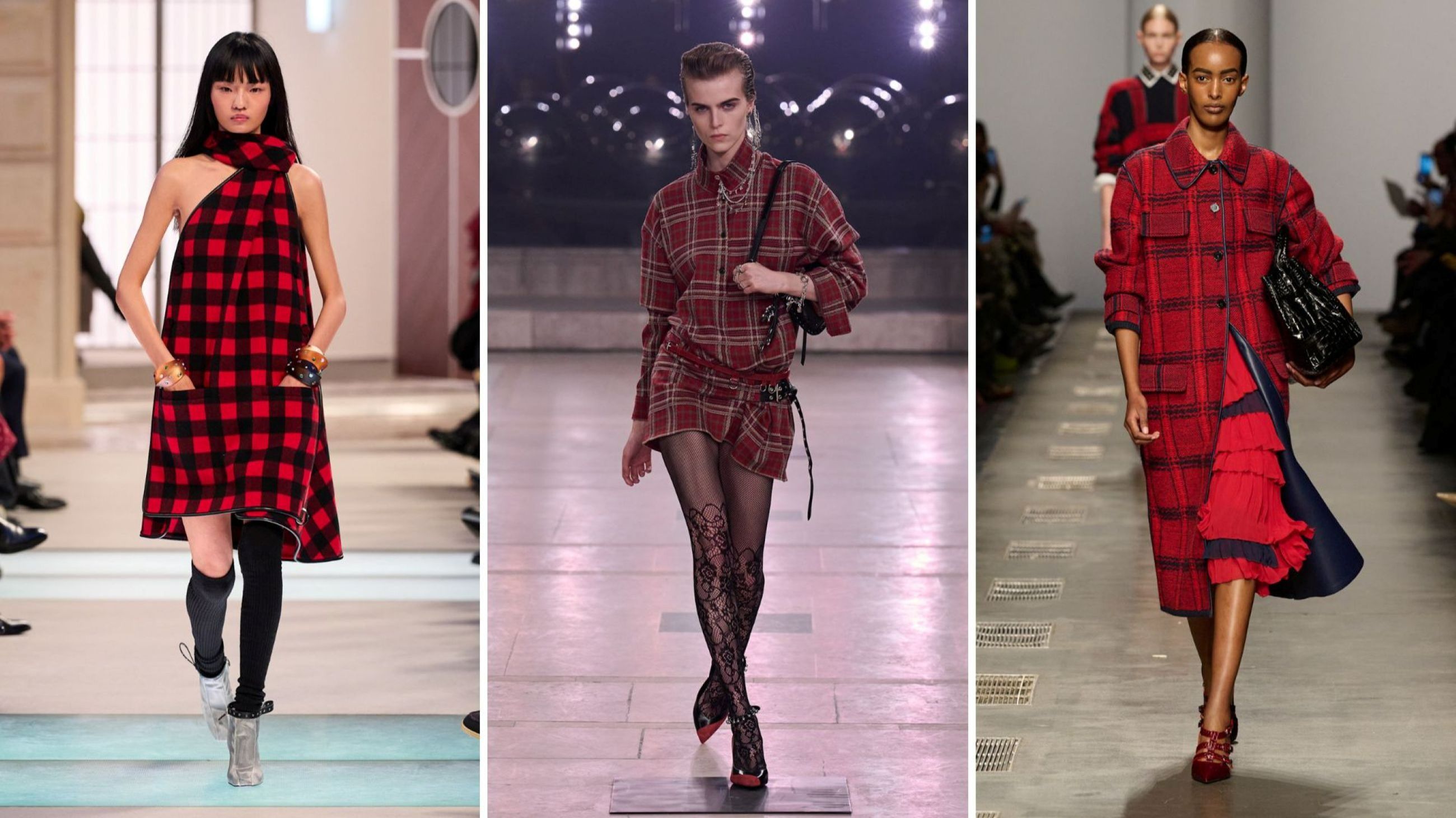 Louis Vuitton FW25; Isabel Marant FW25; Iceberg FW25 - Credits: Launchmetrics.com/Spotlight
