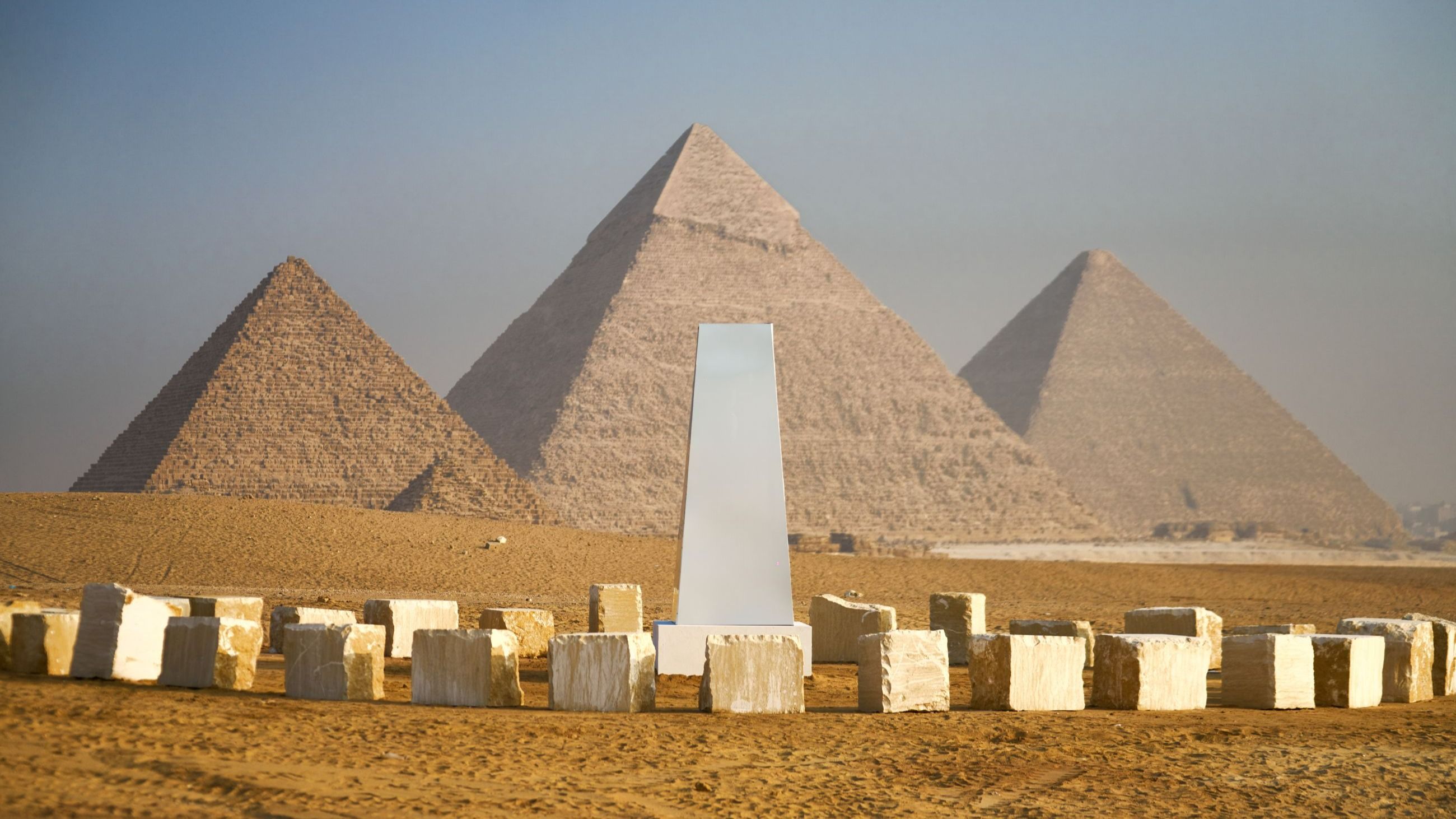 Terzo Paradiso, Giza - Courtesy Press Office
