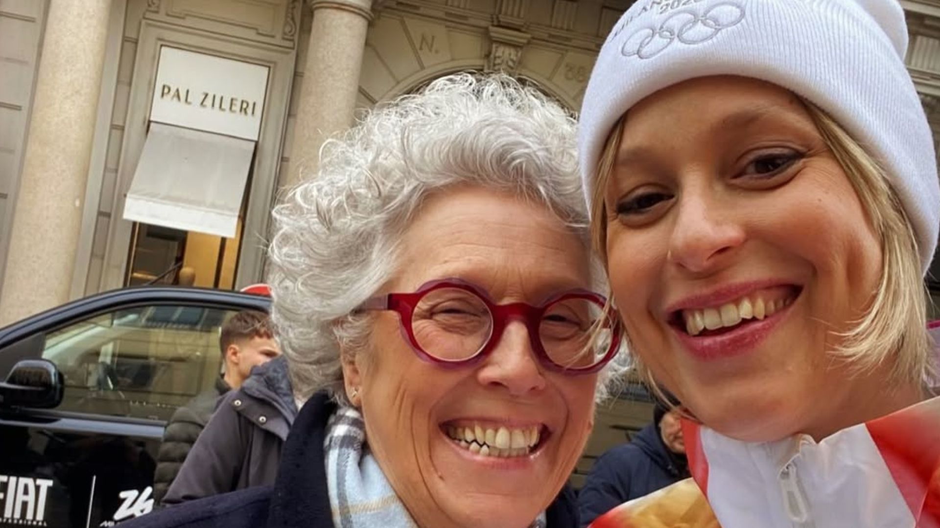Federica Pellegrini con la mamma Cinzia