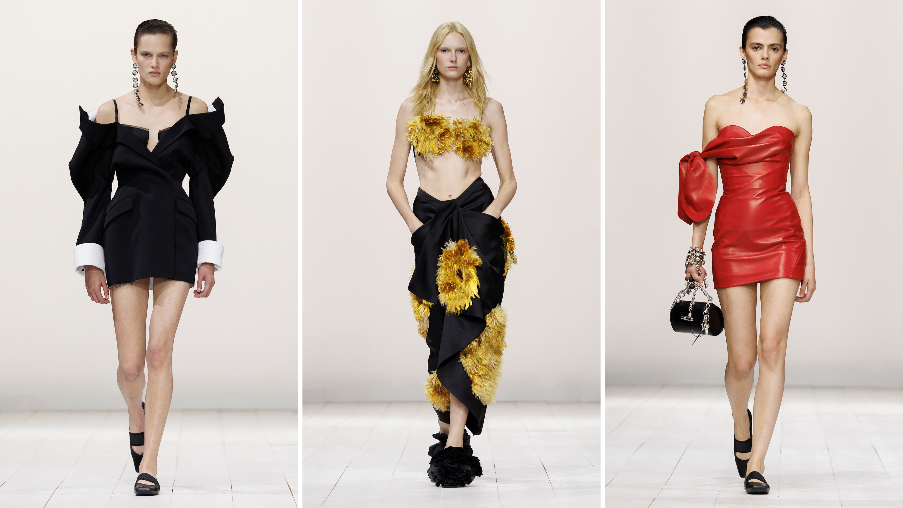 Alcuni look dalla collezione di Givenchy SS26; Paris Fashion Week, 3 ottobre 2025
Credits: Press Office