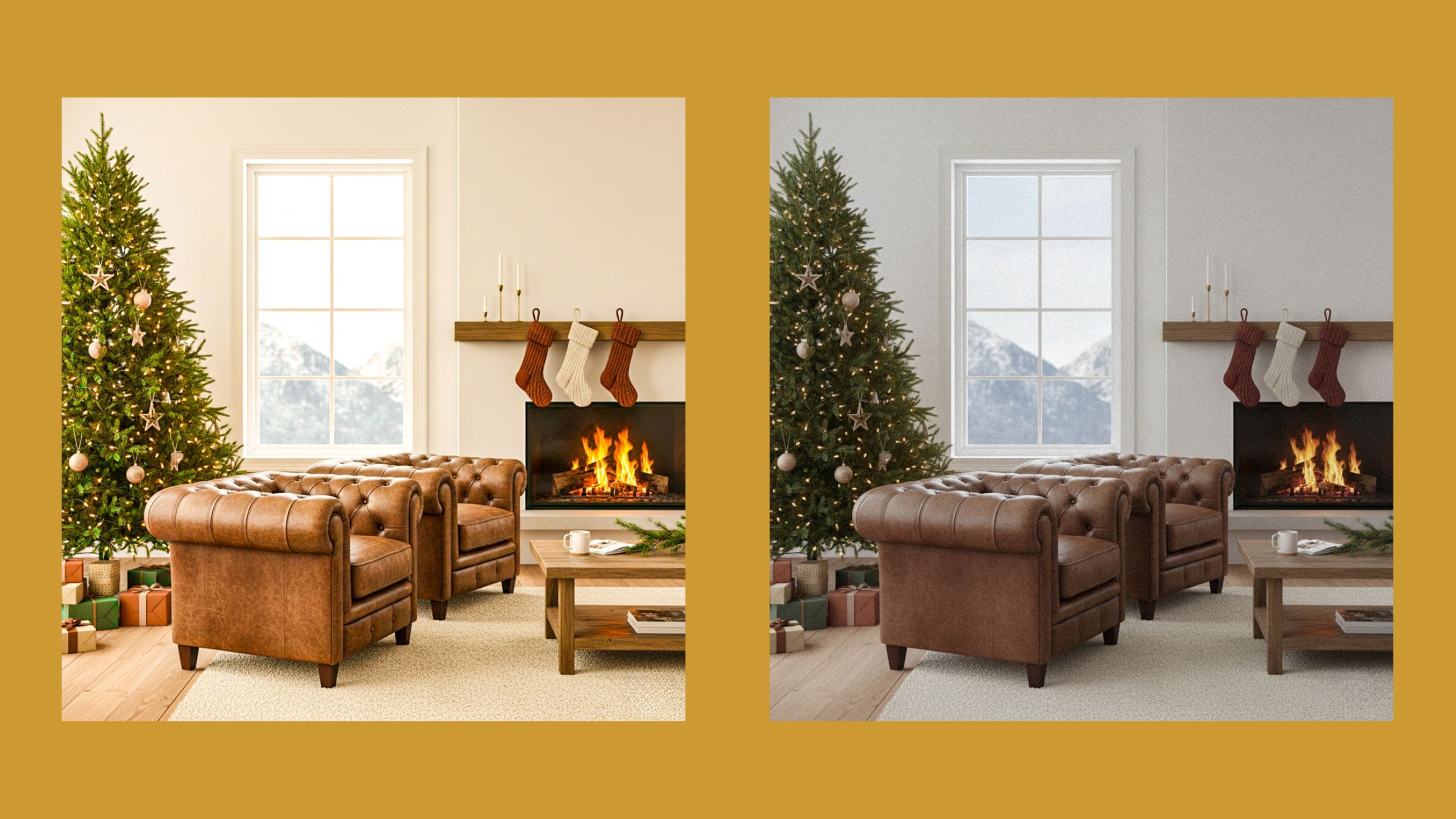 A sinistra l’immagine scattata originaria; a destra l’immagine rielaborata con Lightroom – Crediti: Matteo Dall’Ava