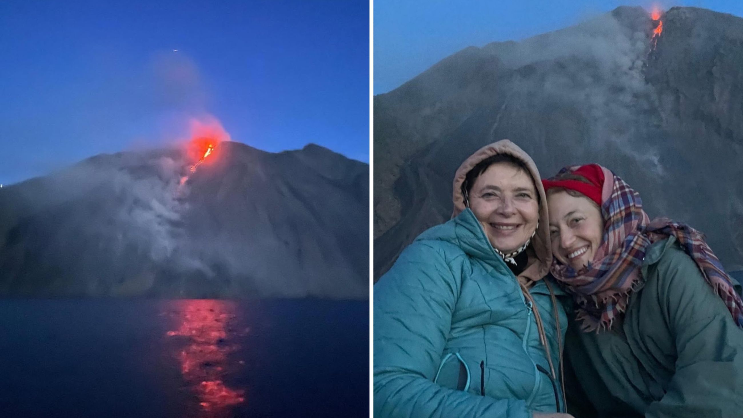 Immagini tratte dal profilo Instagram di Isabella Rossellini