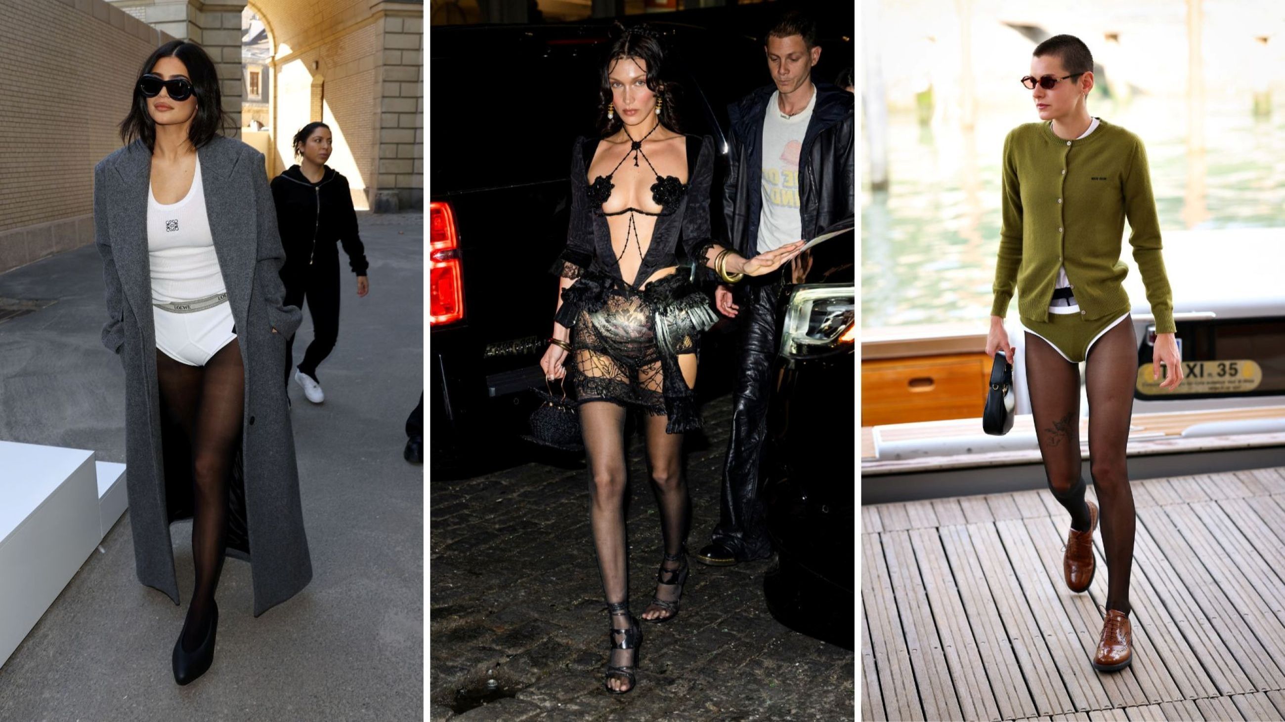 Kylie Jenner, Bella Hadid & Emma Corin 
Credits: Getty Images
