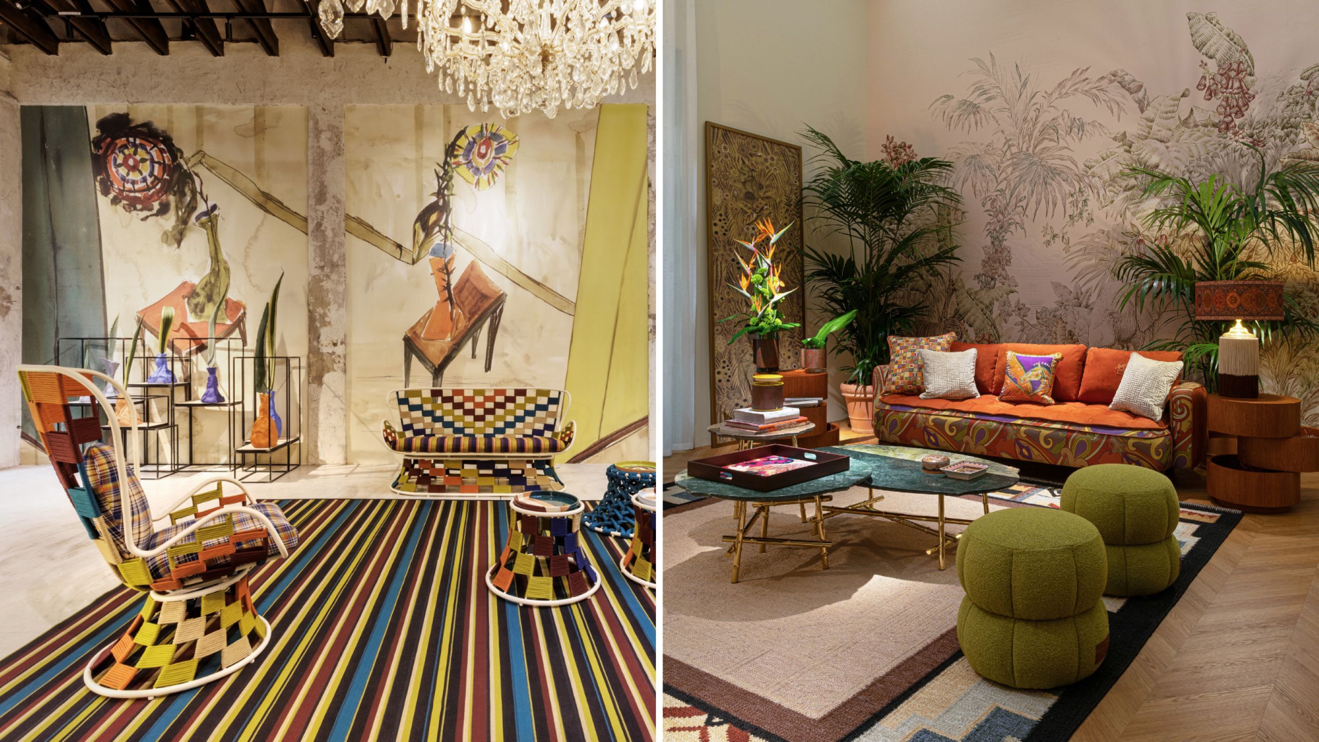Da sinistra: Antonio Marras; Etro Home Interiors - Courtesy Press Office