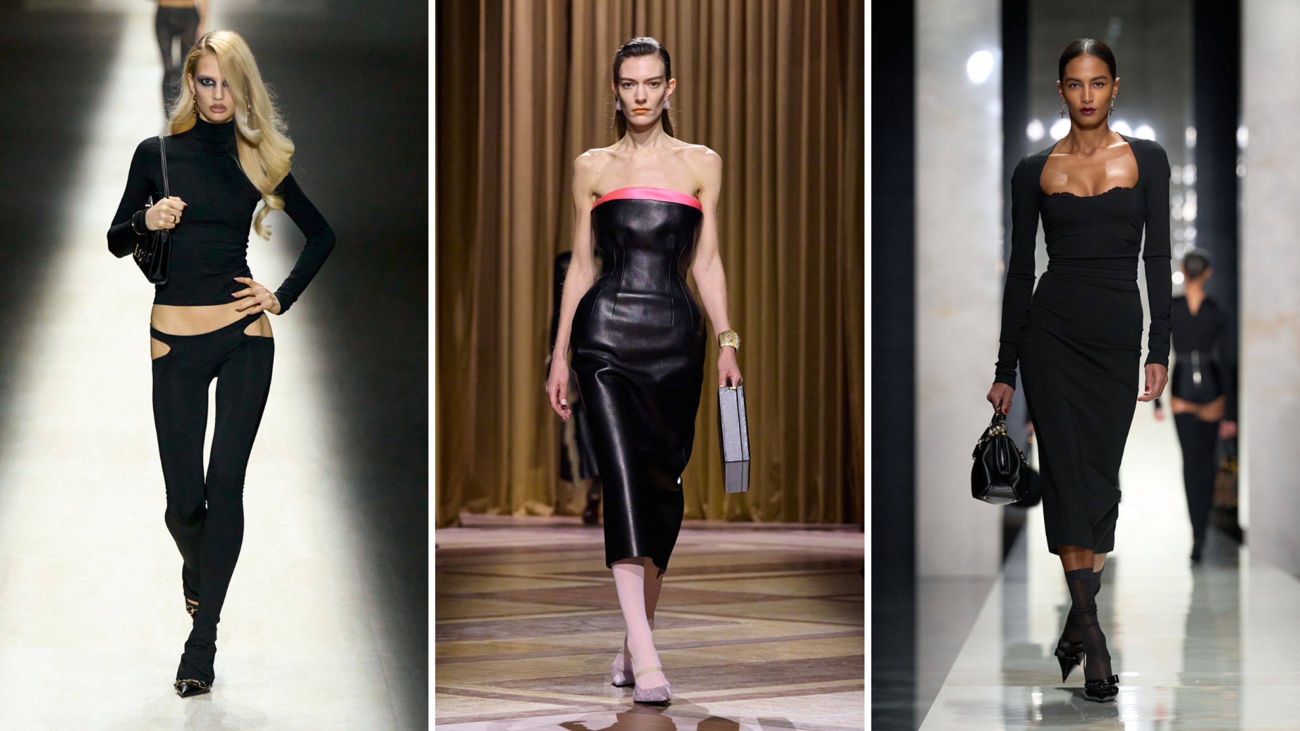 Gucci, Mugler, Dolce&Gabbana FW26 - Credits Launchmetrics.com/Spotlight