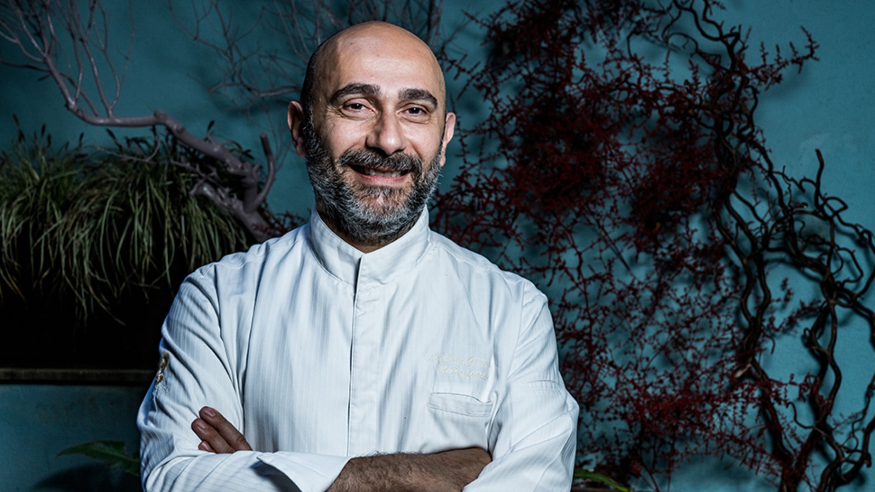 Anthony Genovese, Chef due stelle Michelin per il ristorante Il pagliaccio (Crediti: Ufficio Stampa)