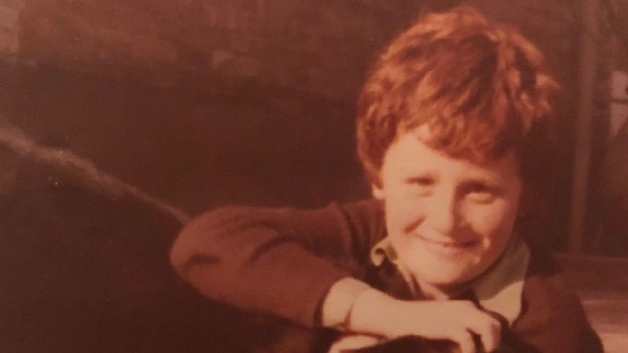 Rudy Zerbi, la foto amarcord di quando era piccolo