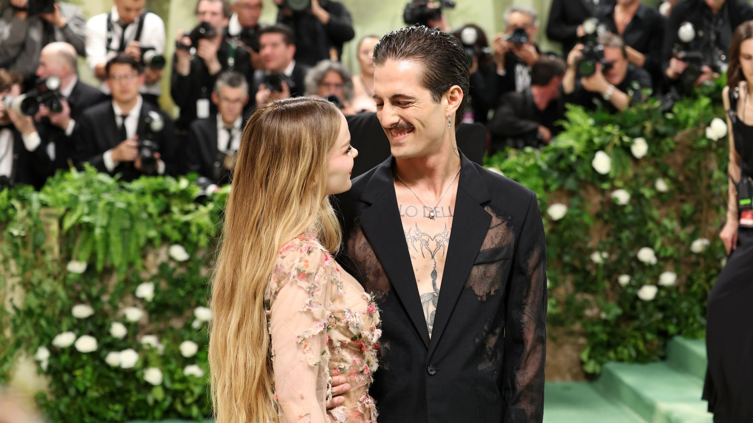 Dove Cameron e Damiano David partecipano al Met Gala 2024 a New York City - Credits: Getty Images