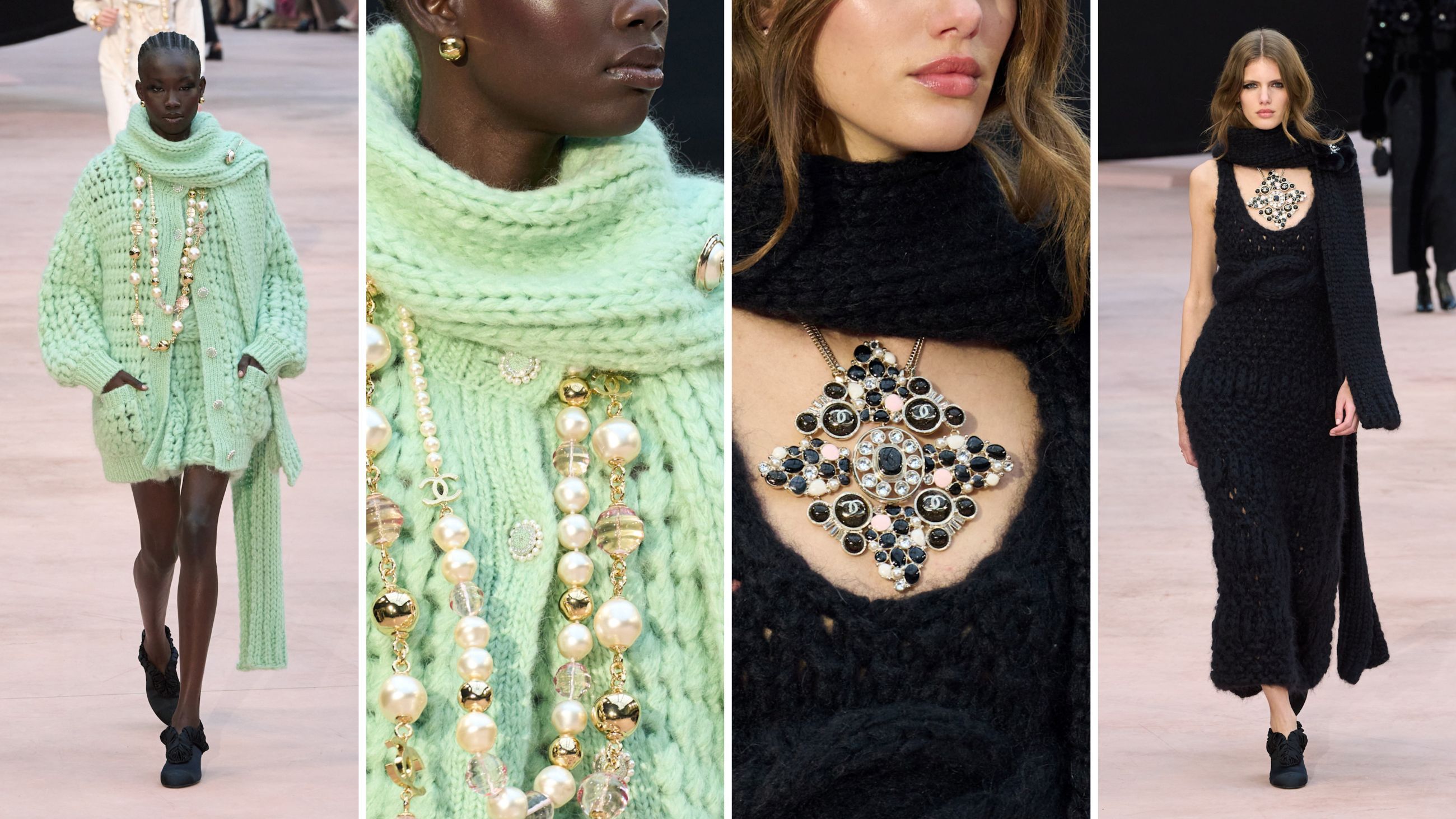 Alcuni look dalla sfilata di Chanel FW2526 - Credits: Launchmetrics.com/Spotlight