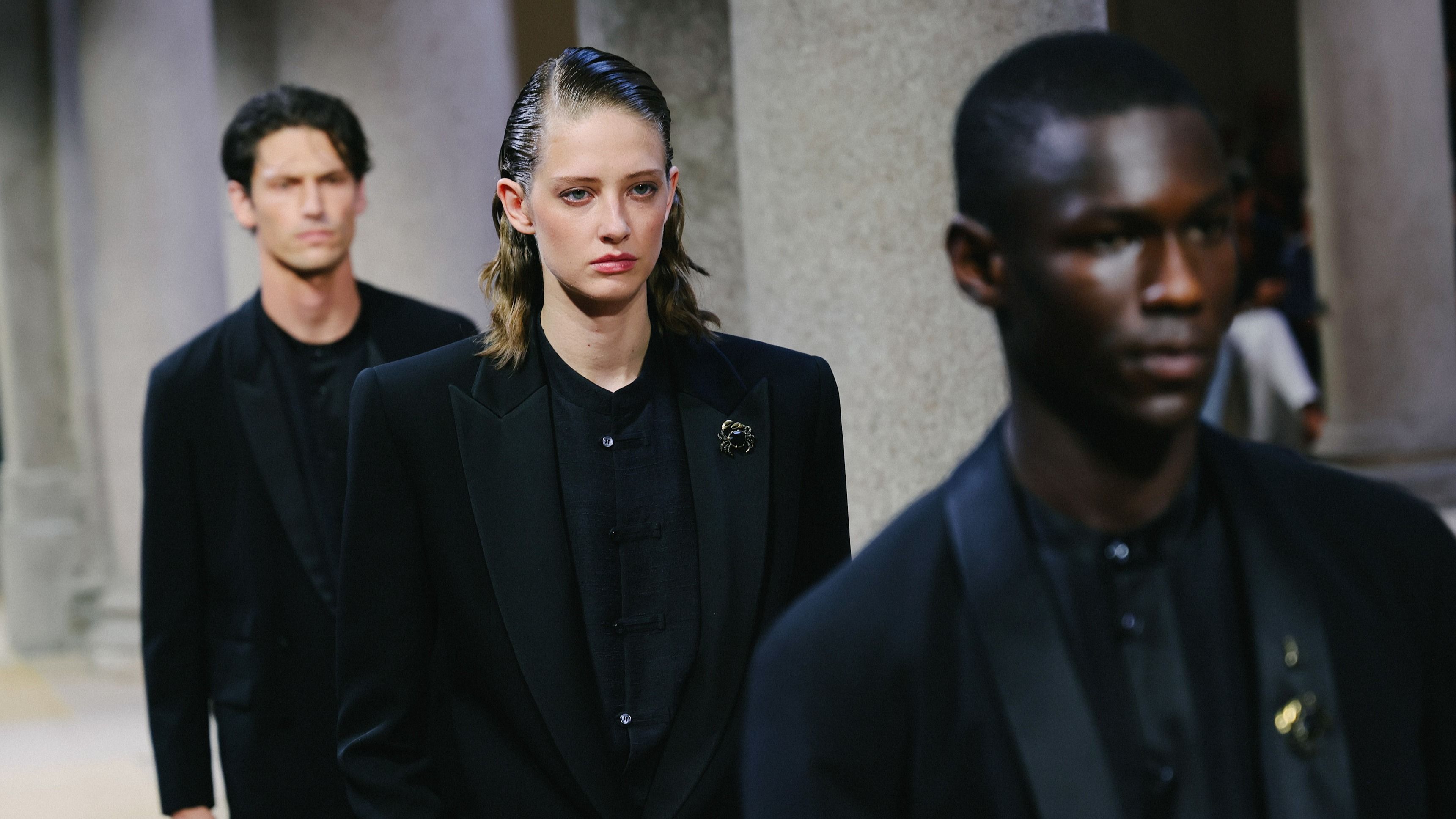 Dida: Giorgio Armani SS27 Credits: Getty Images
