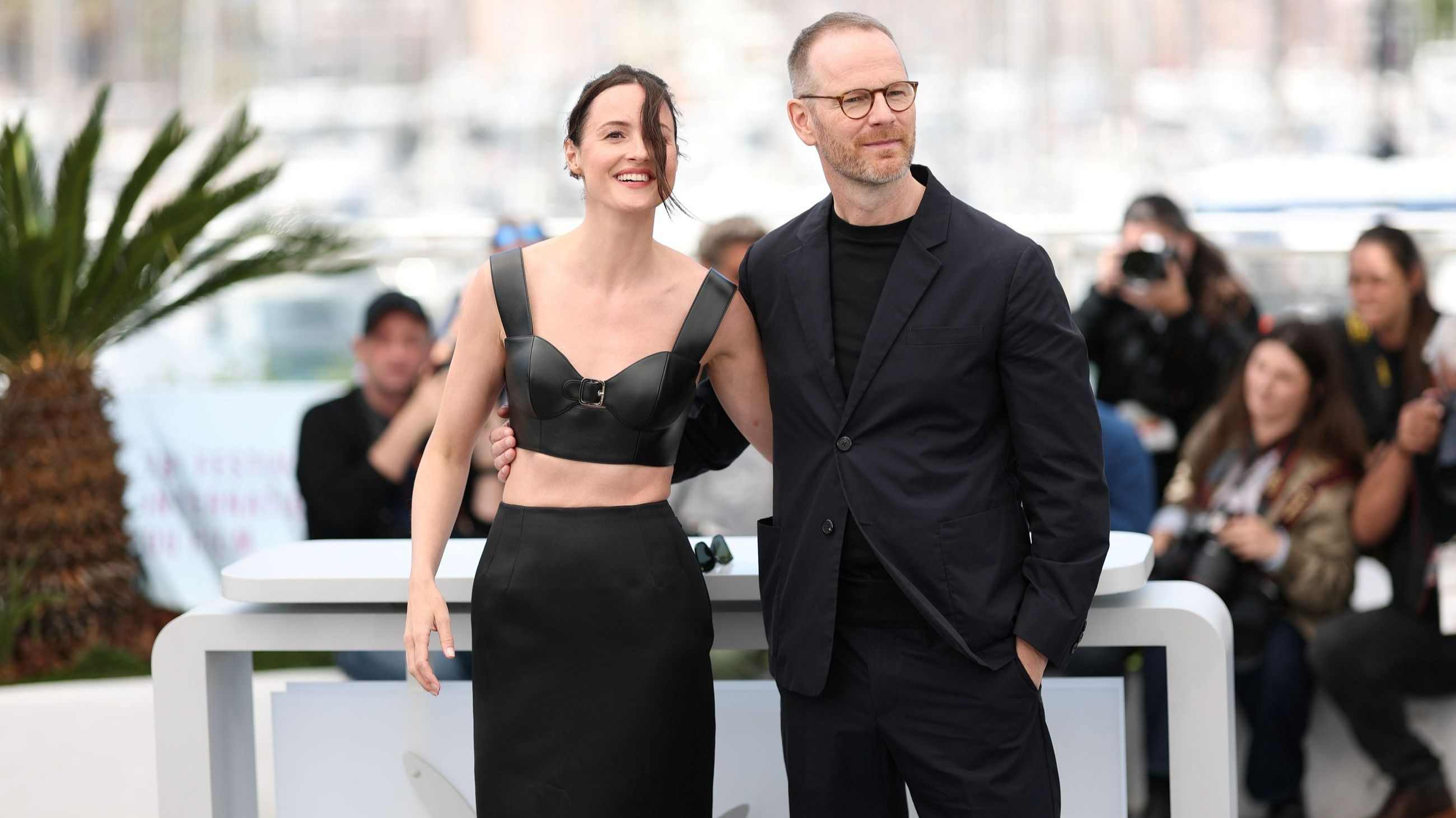 Renate Reinsve insieme a Joachim Trier, Cannes 2025 - Credits Getty Images 