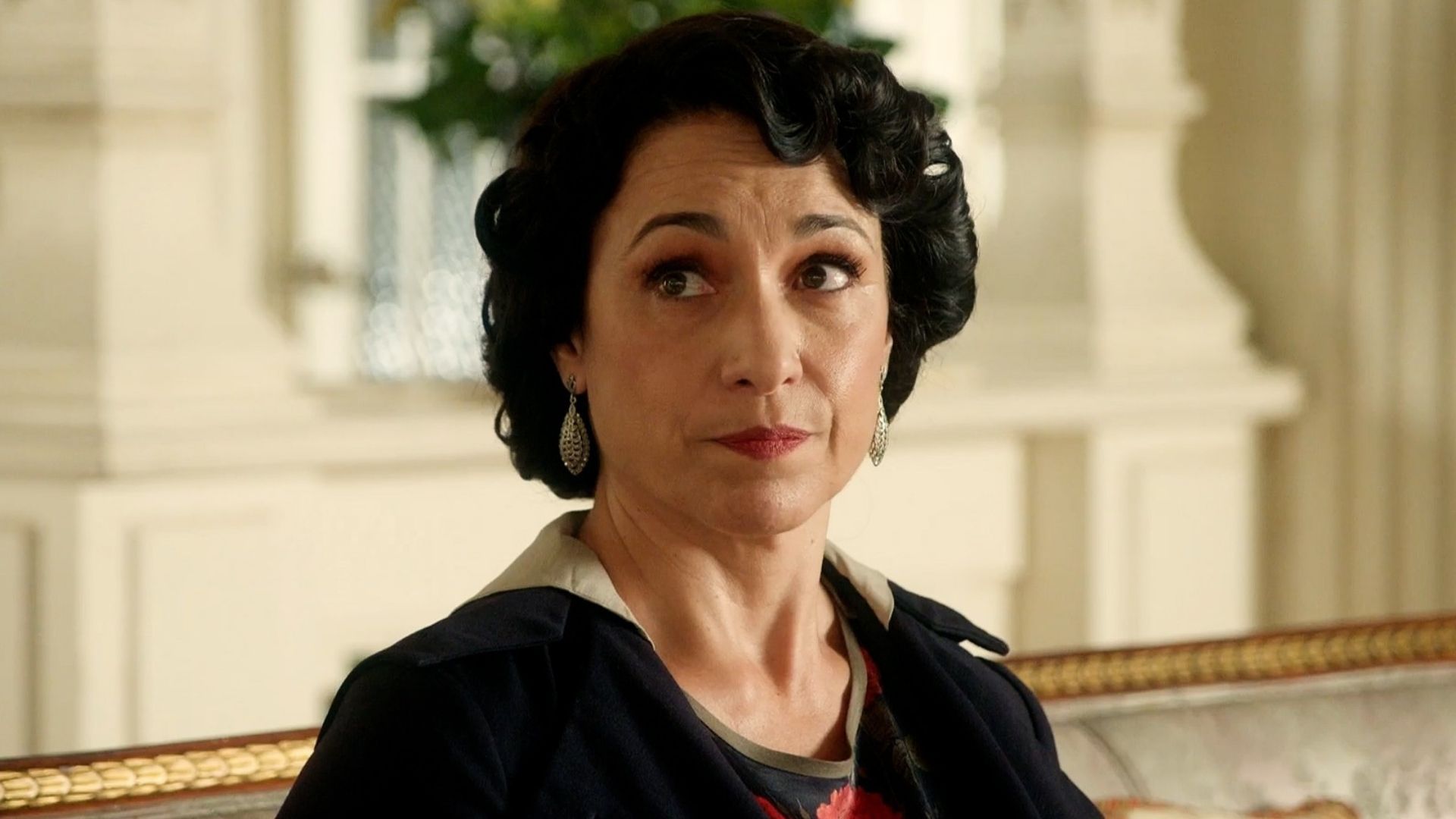 Isabel Serrano (Leocadia) in una scena de La Promessa