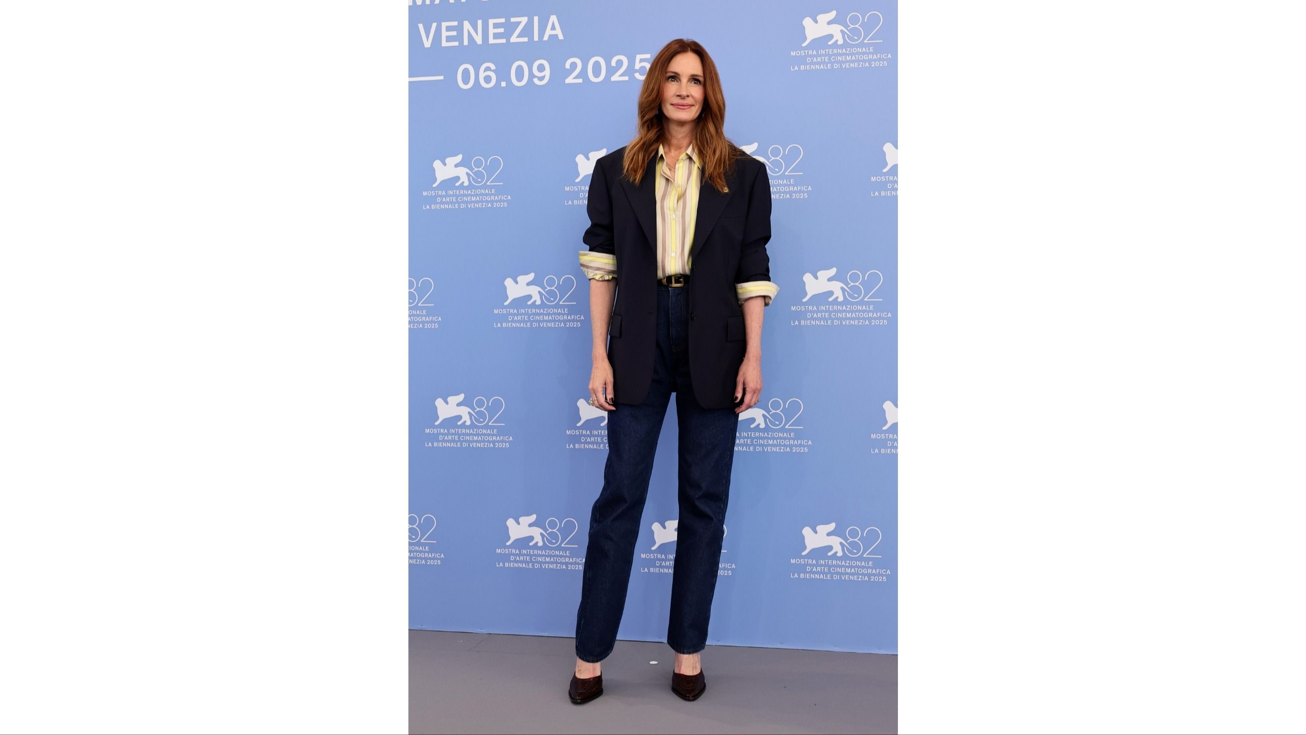 Julia Roberts partecipa al photocall di After The Hunt durante l’82ª Mostra Internazionale d’Arte Cinematografica di Venezia il 29 agosto 2025
Credits: Getty Images
