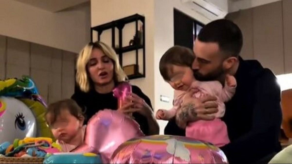 Andreas Muller, Veronica Peparini e le gemelline 