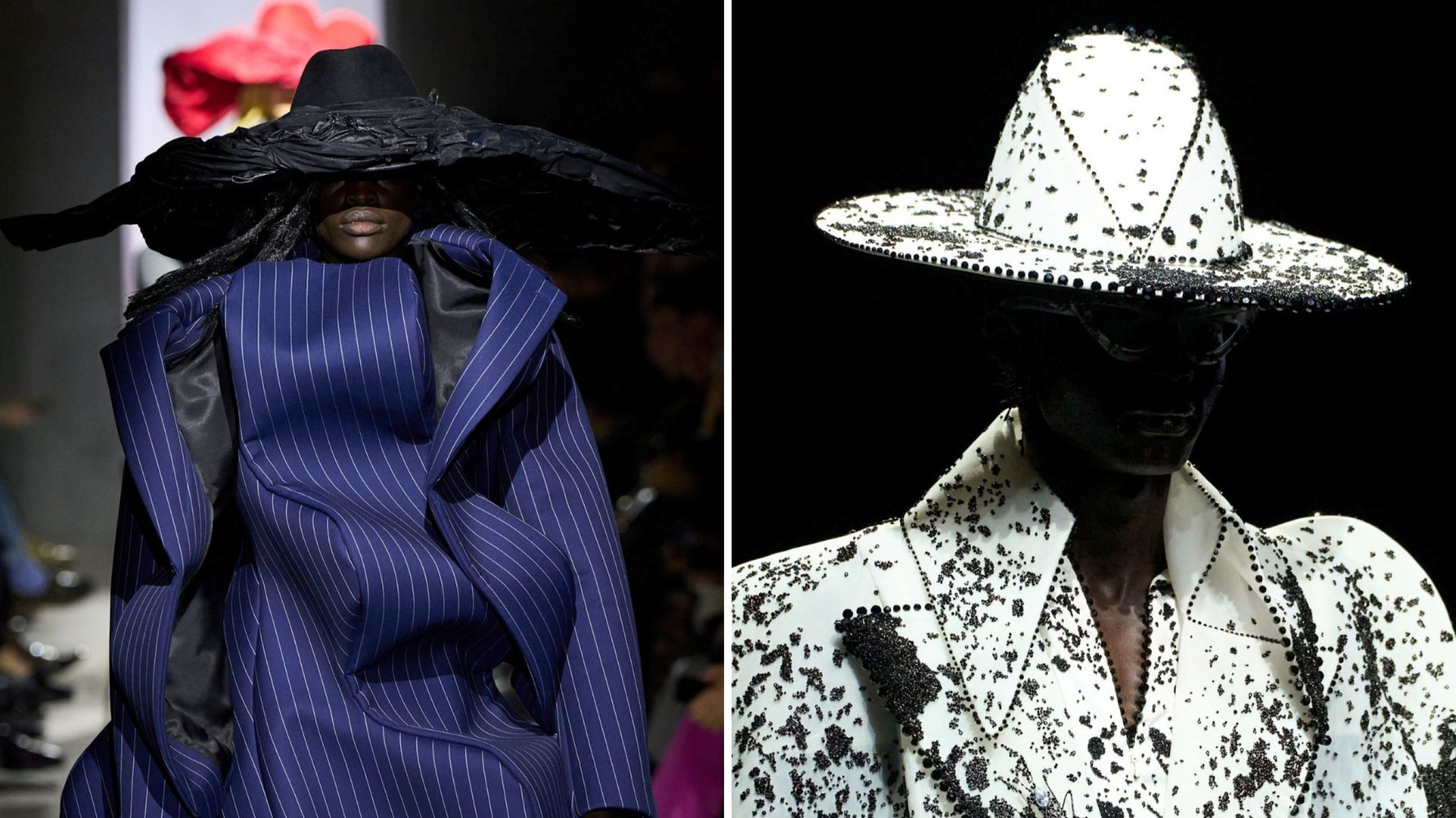 Comme Des Garçons FW25; Robert Wun FW25 - Credits: Launchmetrics.com/Spotlight