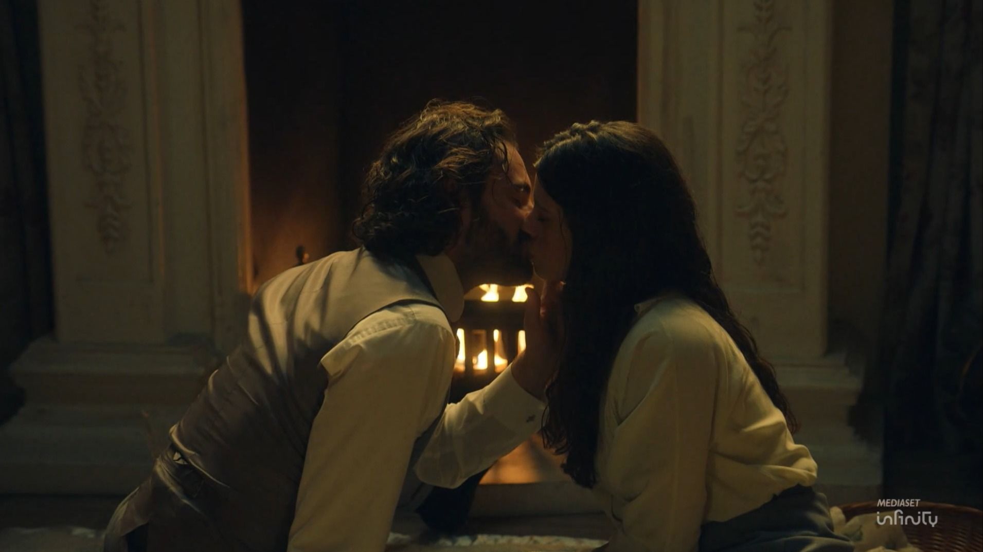 La Promessa, il bacio tra Martina e Adriano