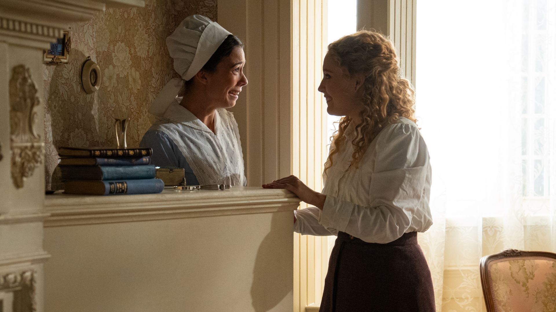 Teresa e Jana in una scena de La Promessa