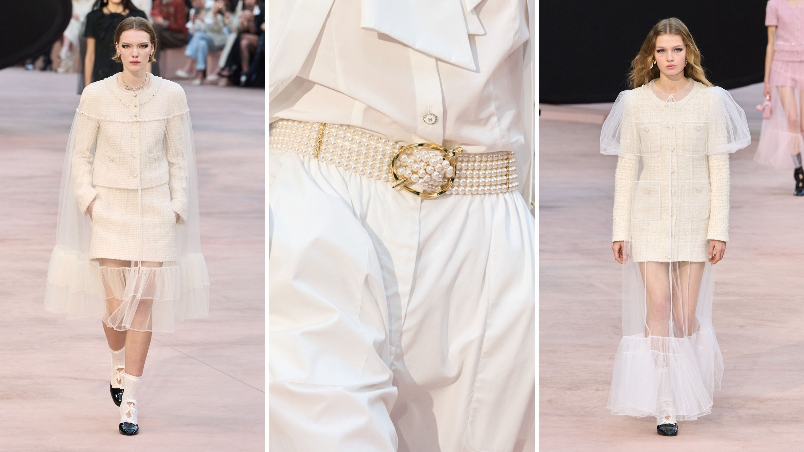 Alcune mises dalla sfilata di Chanel FW2526 - Credits: Launchmetrics.com/Spotlight