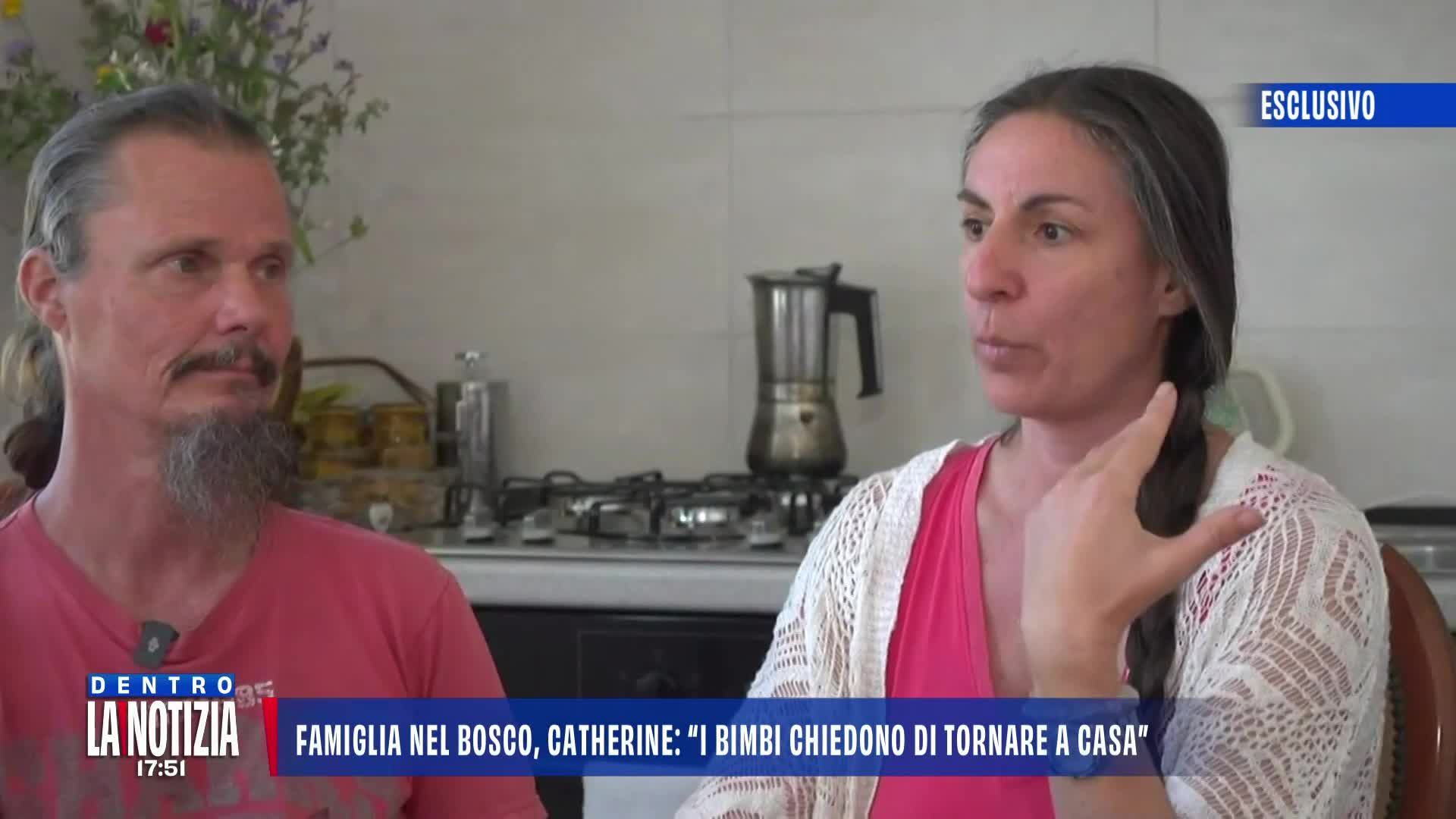 Nathan Trevallion e Catherine Birmingham, i genitori della famiglia nel bosco