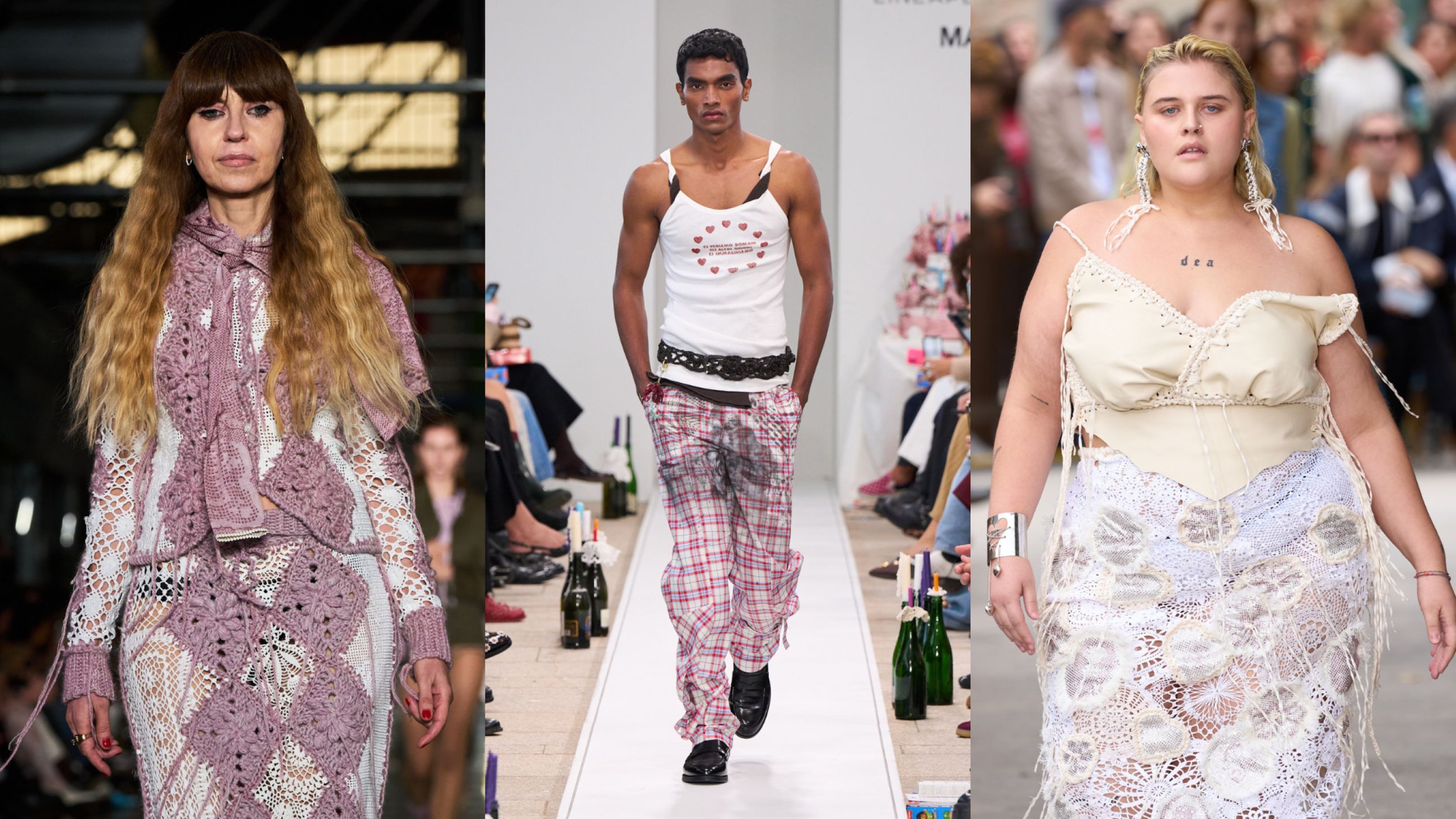 Modelle e modelli sfilano sulle ultime passerelle di Marco Rambaldi diventano emblema di inclusività - Credits Launchmetrics.com/Spotlight