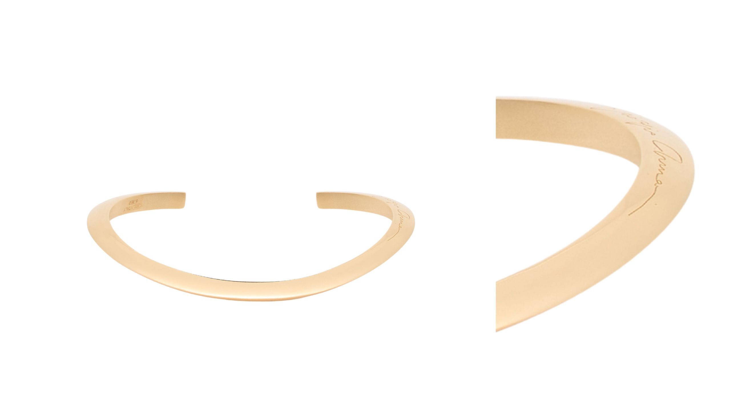 Bracciale rigido firmato Giorgio Armani - Credits: www.armani.com