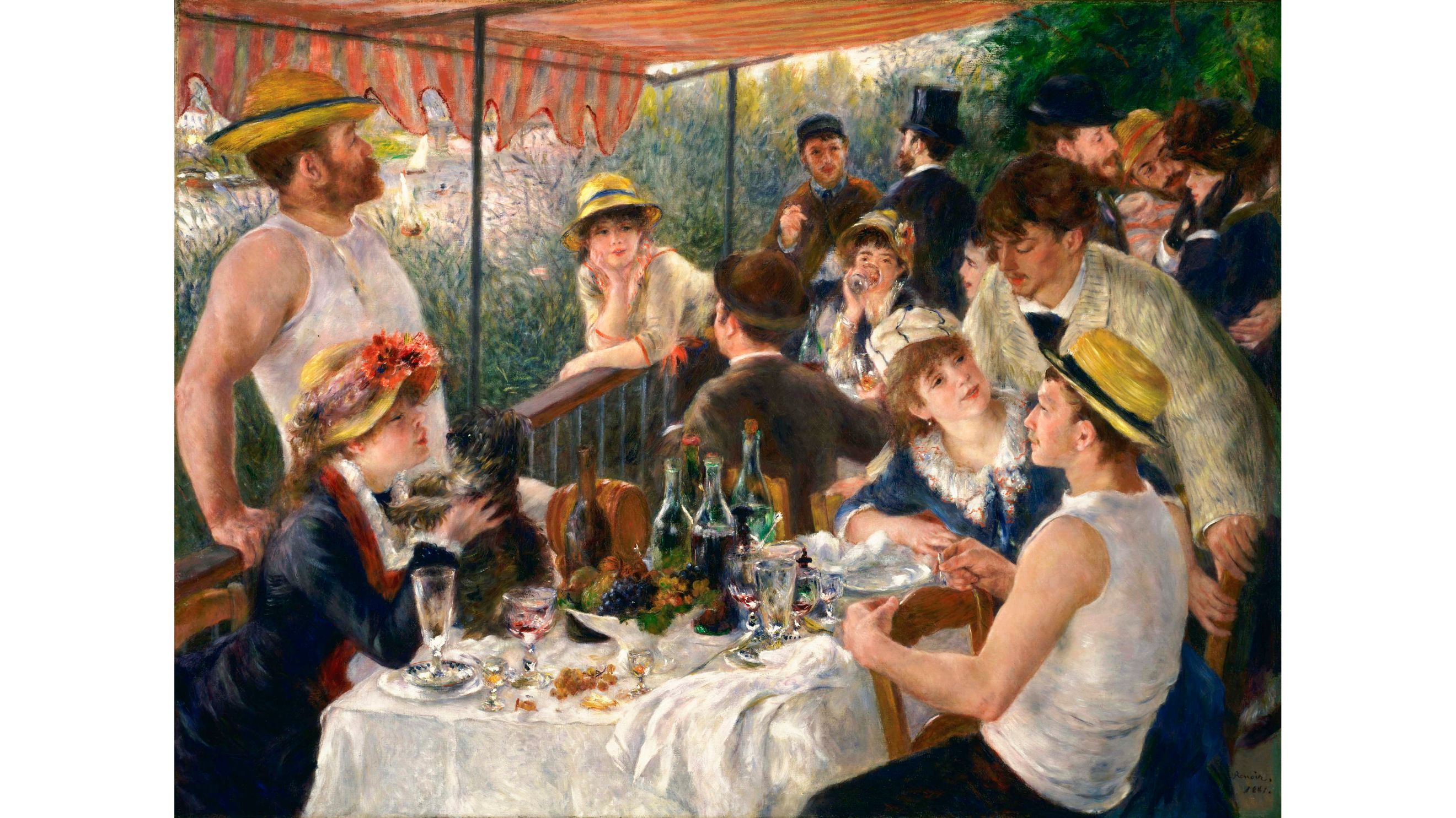 Le déjeuner des canotiers, Renoir, 1880 - Credits Getty Images 